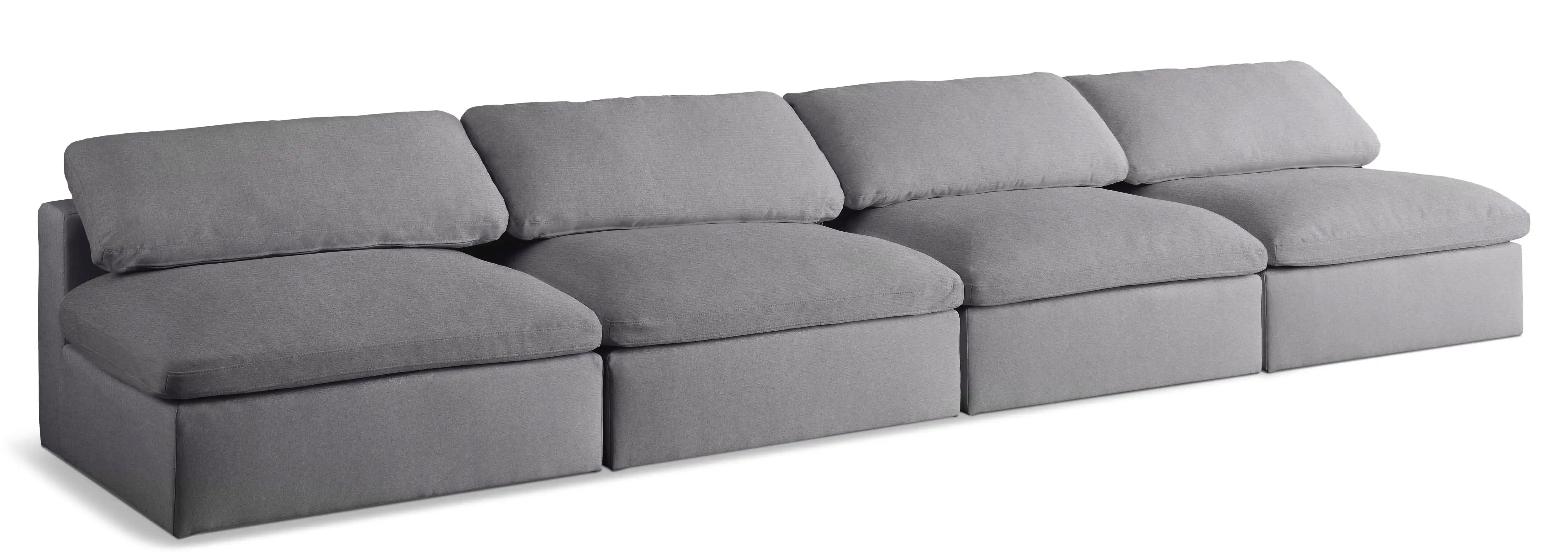 Serene - Modular Armless 4 Seat Sofa - Best Buy Furniture