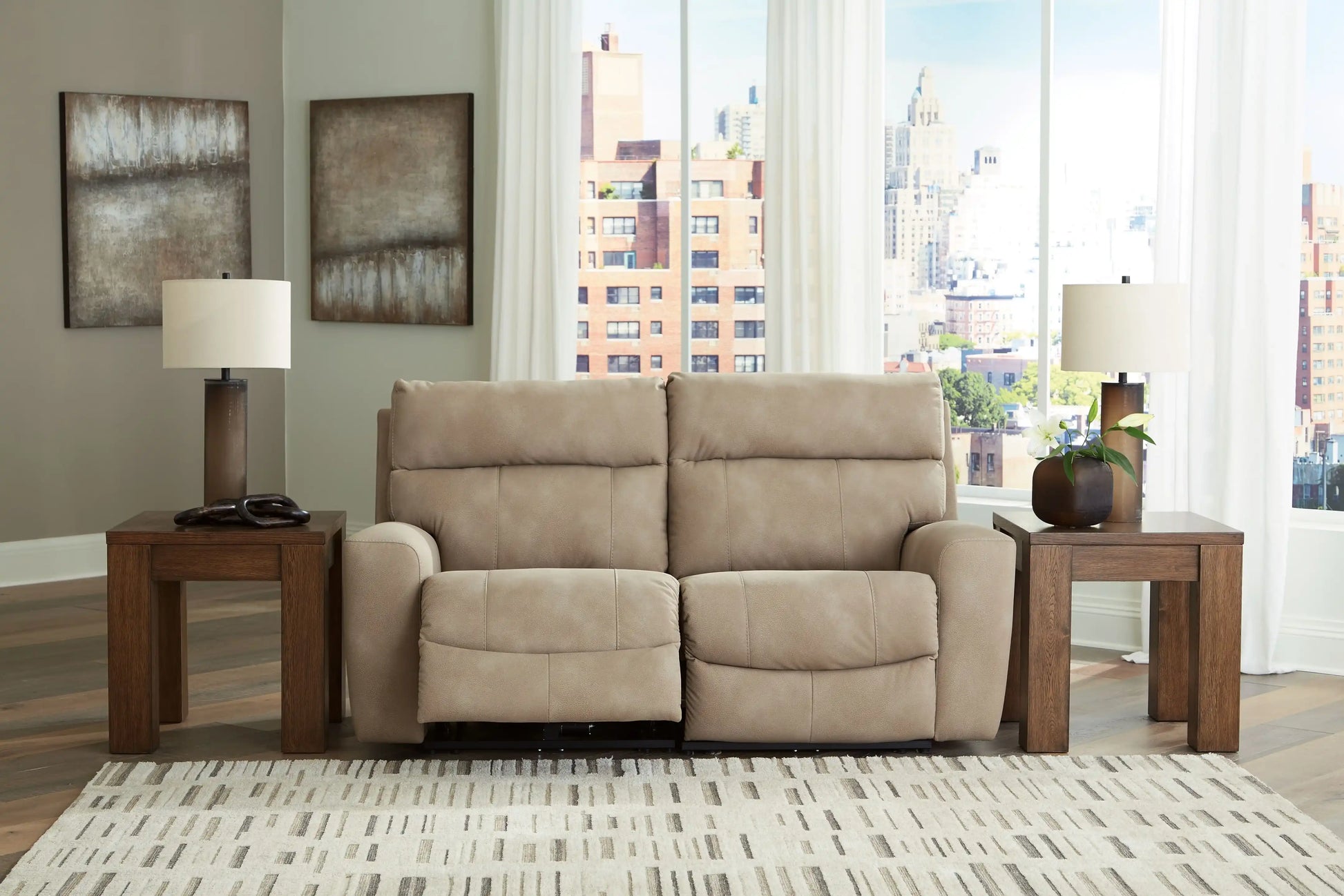 Next-Gen Durapella - Reclining Sectional - Best Buy Furniture