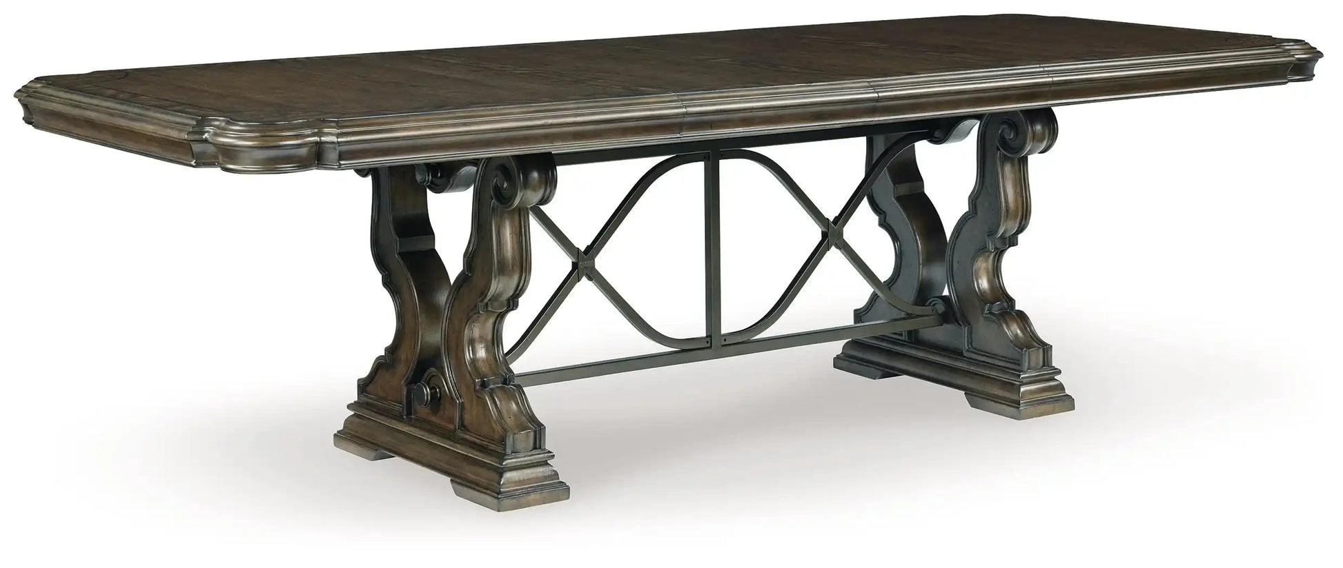 Maylee - Dining Extension Table - Dark Brown - Best Buy Furniture