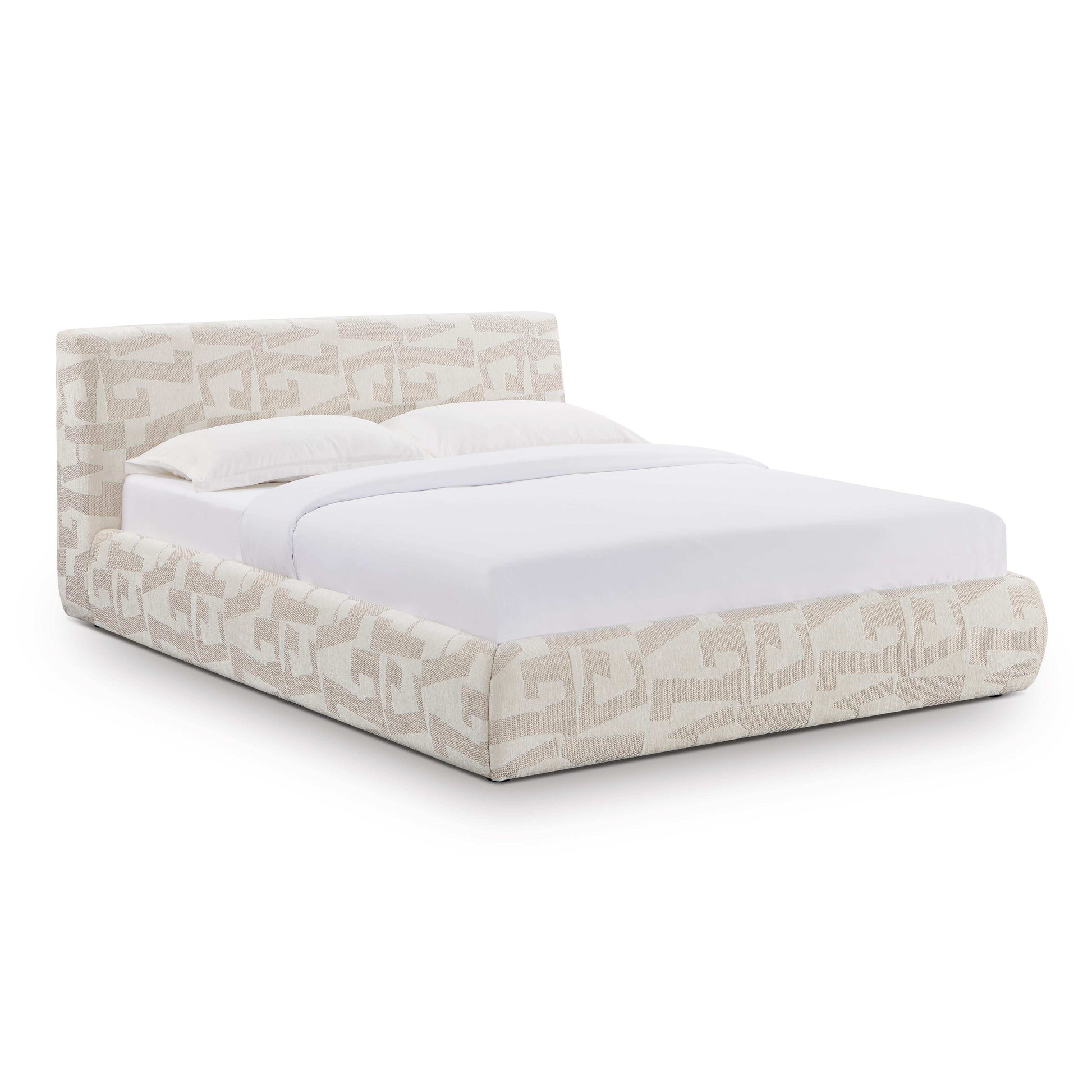 Isla - Jacquard Pattern King Bed - Best Buy Furniture