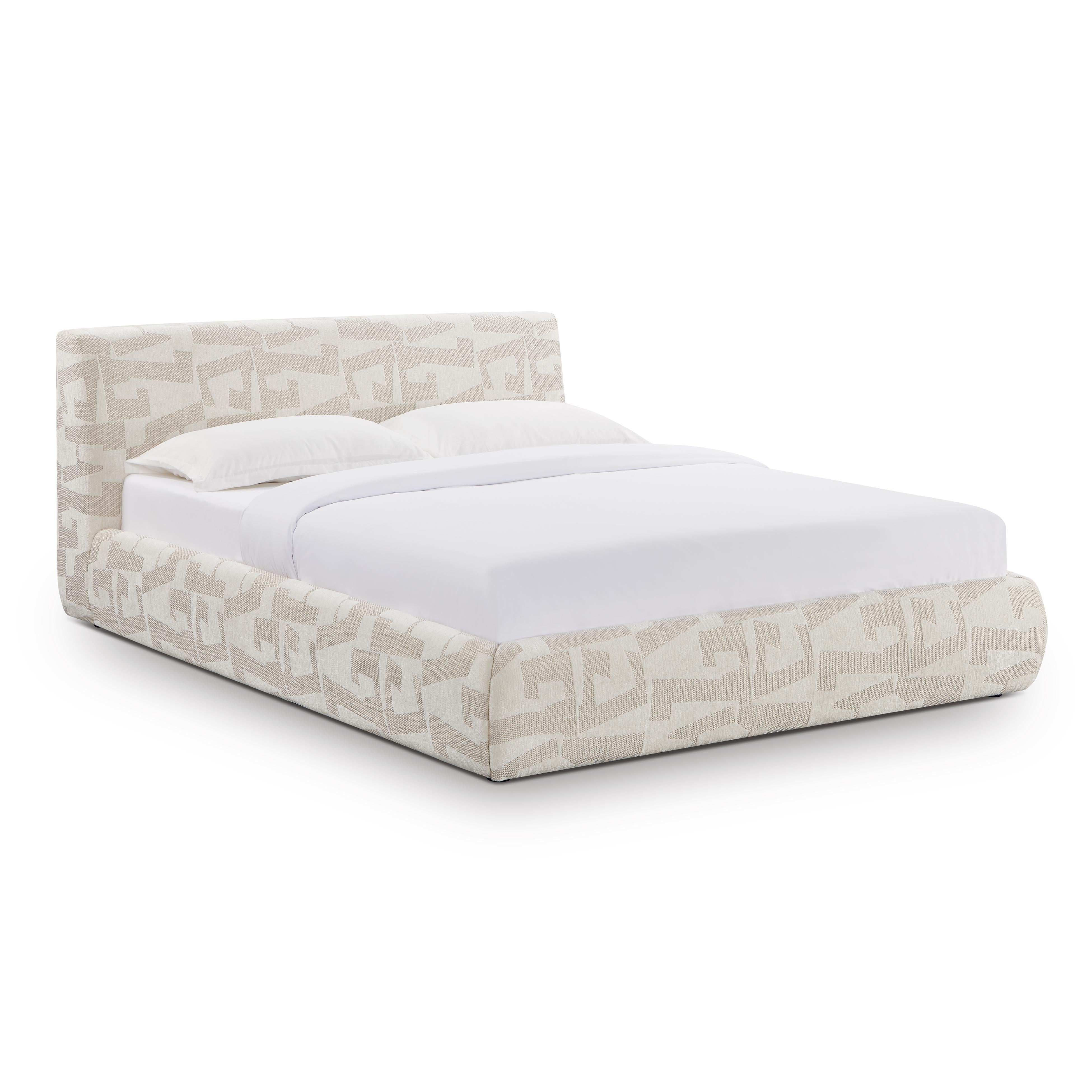 Isla - Jacquard Pattern King Bed - Best Buy Furniture