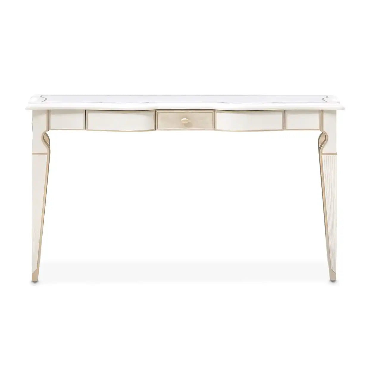 La Marisia - Console Table - Creamy Pearl - Best Buy Furniture