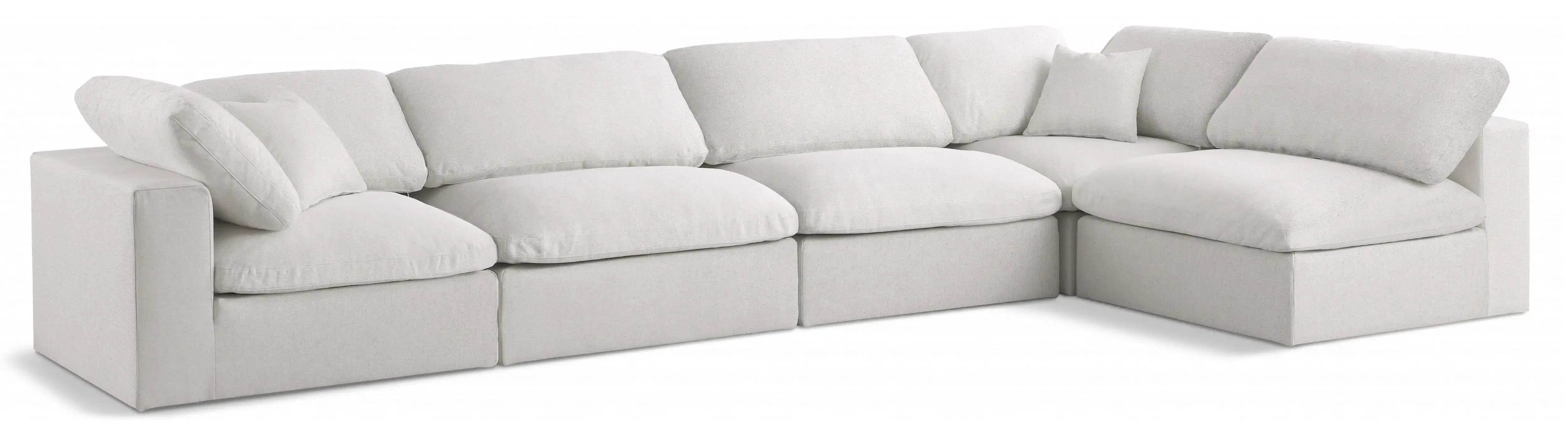 Serene - 5 Piece Modular Sectional - Best Buy Furniture