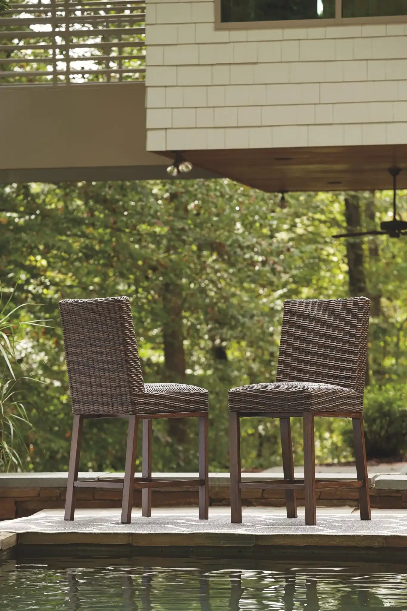 Paradise Trail - Outdoor Fire Pit Table Set - Best Buy Furniture