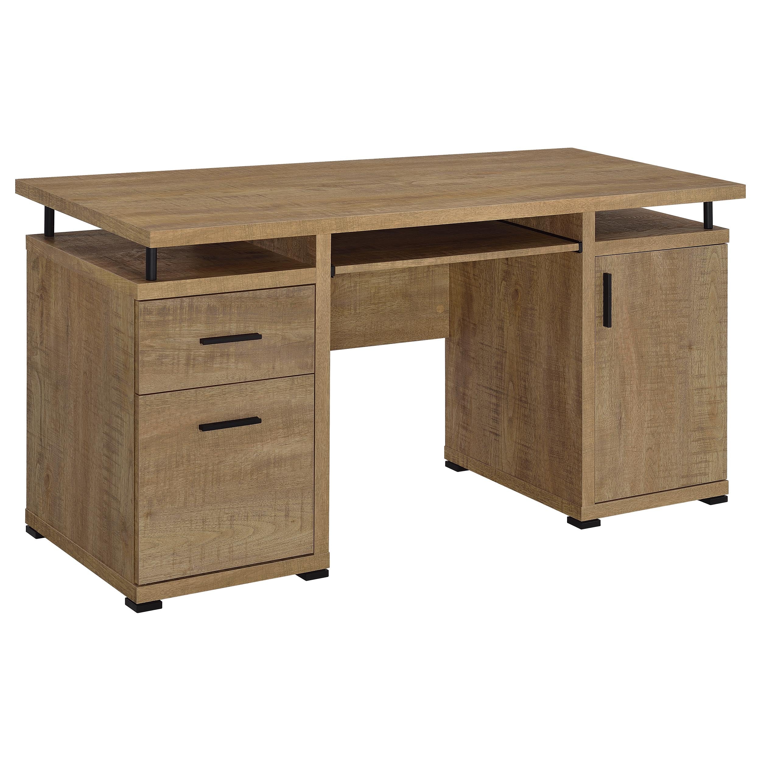Tracy 55-inch 2-drawer Office Computer Desk Mango-