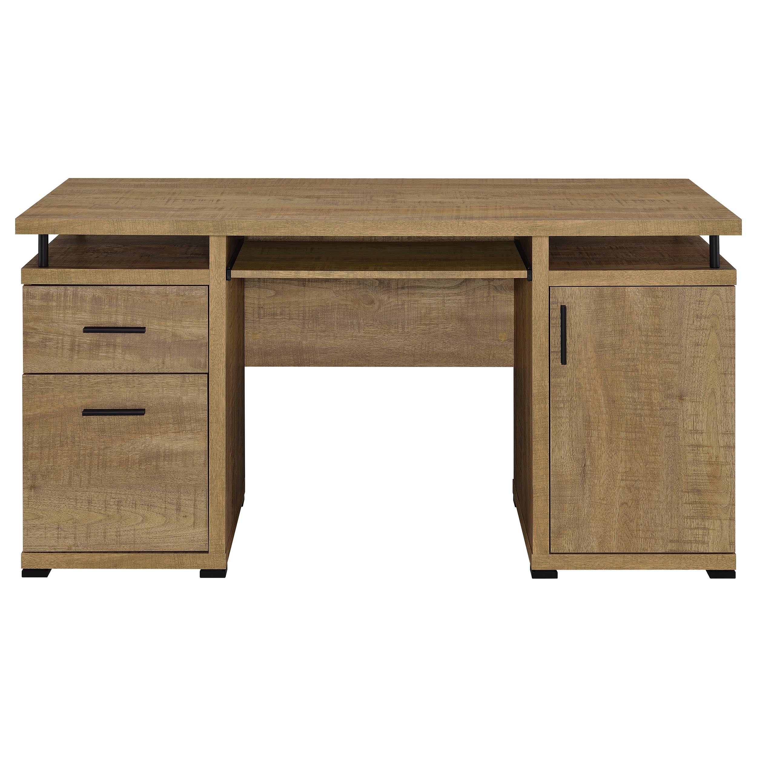 Tracy 55-inch 2-drawer Office Computer Desk Mango-