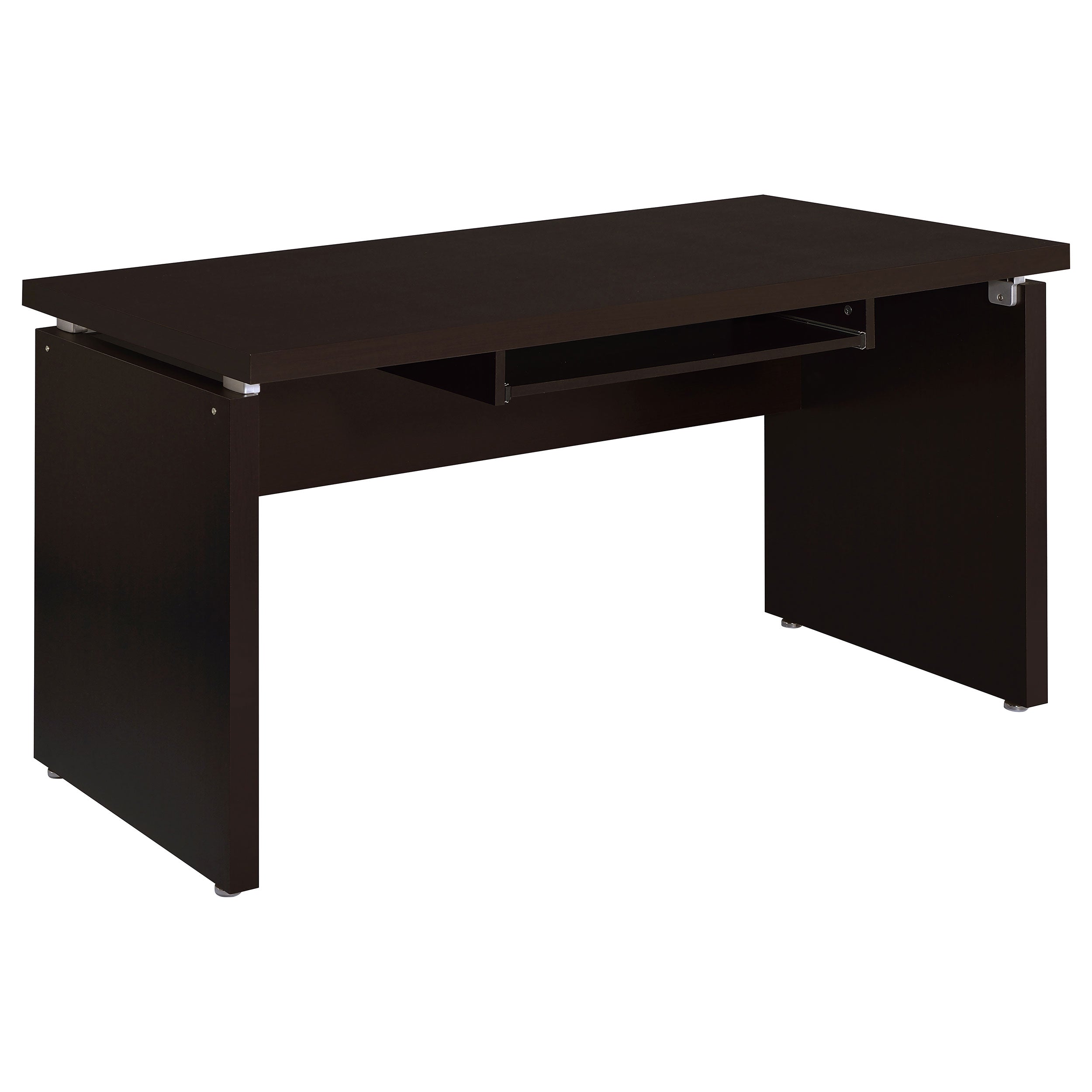 Skylar 55-inch Computer Desk with Keyboard Drawer Cappuccino-CoasterEveryday