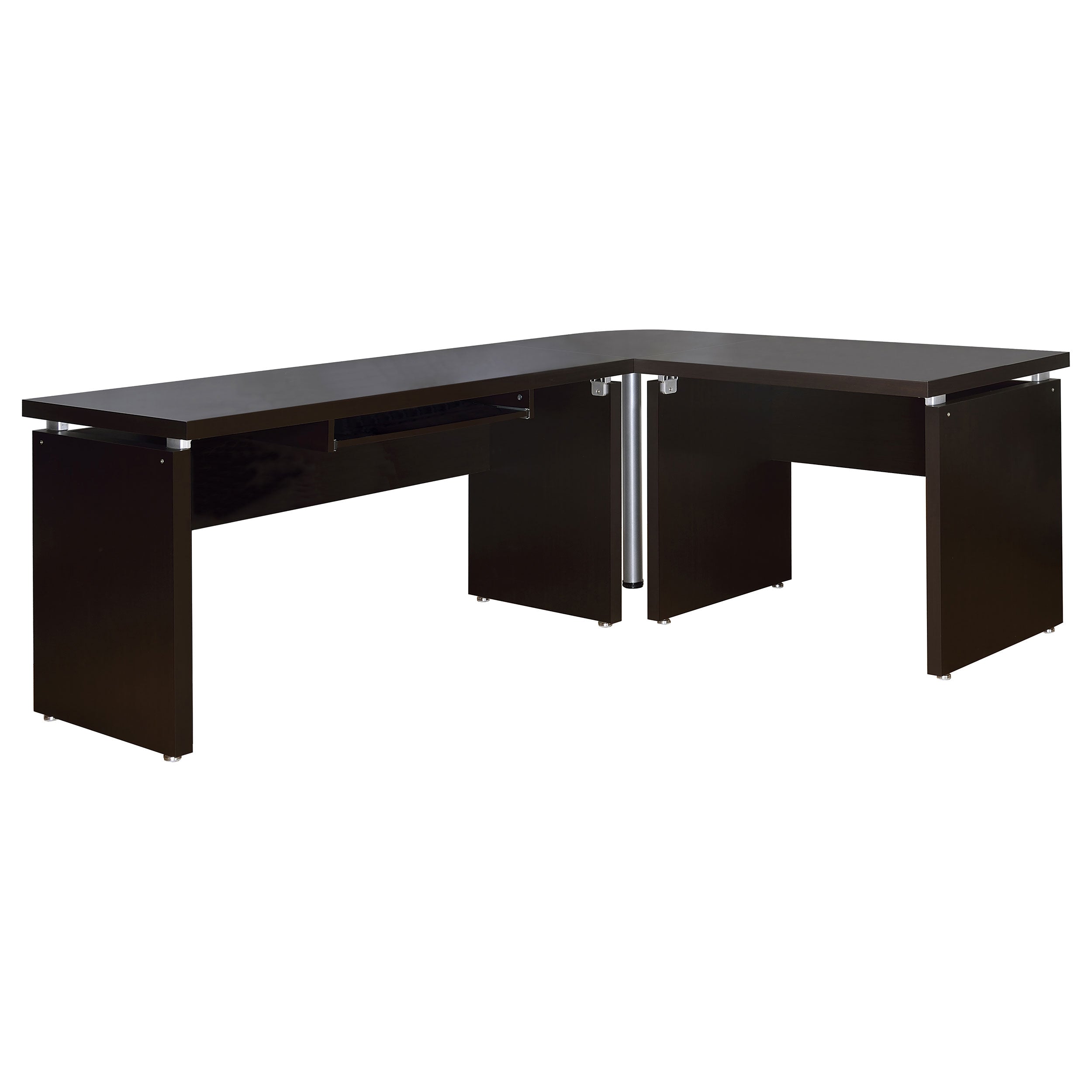 Skylar 55-inch Computer Desk with Keyboard Drawer Cappuccino-CoasterEveryday