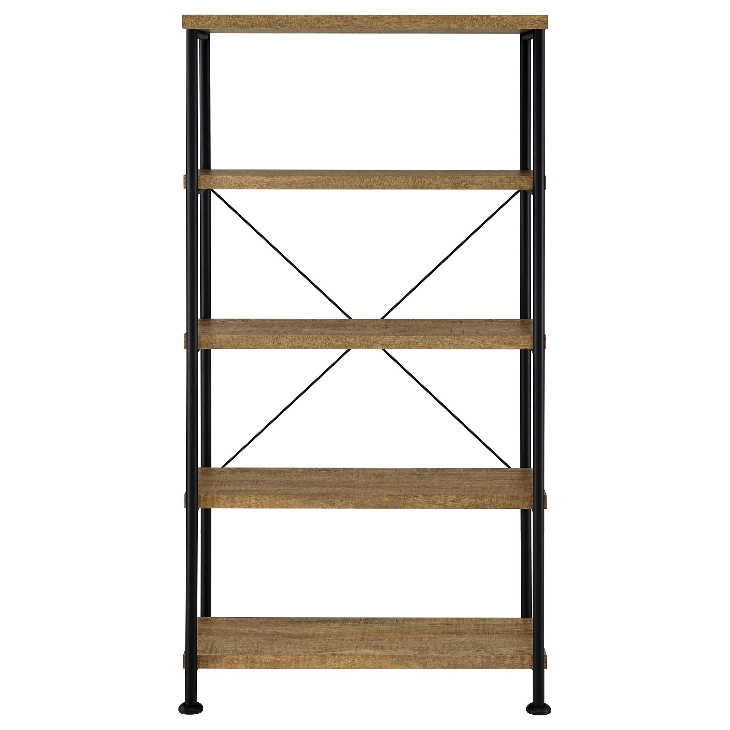 Analiese 63-inch 4-shelf Bookshelf Mango-