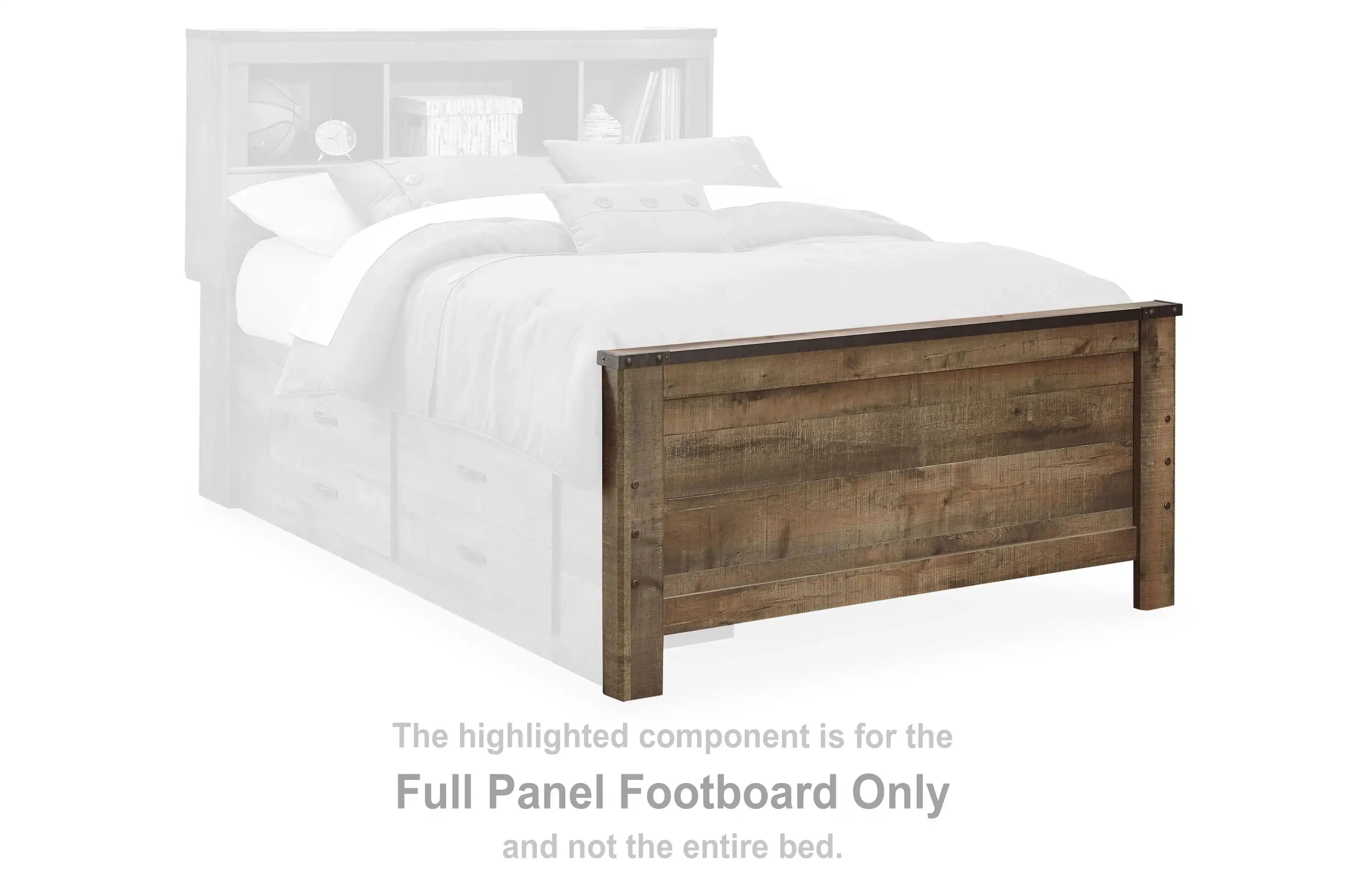 Trinell - Bookcase Storage Bed - Best Buy Furniture