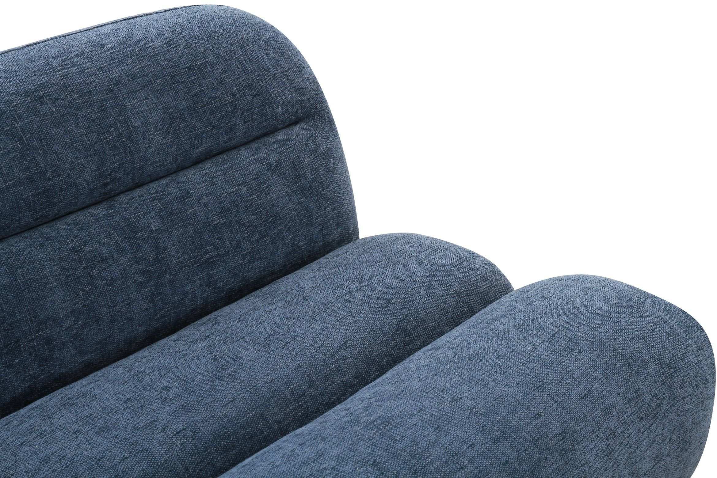 Divani Casa Forman – Modern Blue Fabric Modular Sectional Sofa - Best Buy Furniture