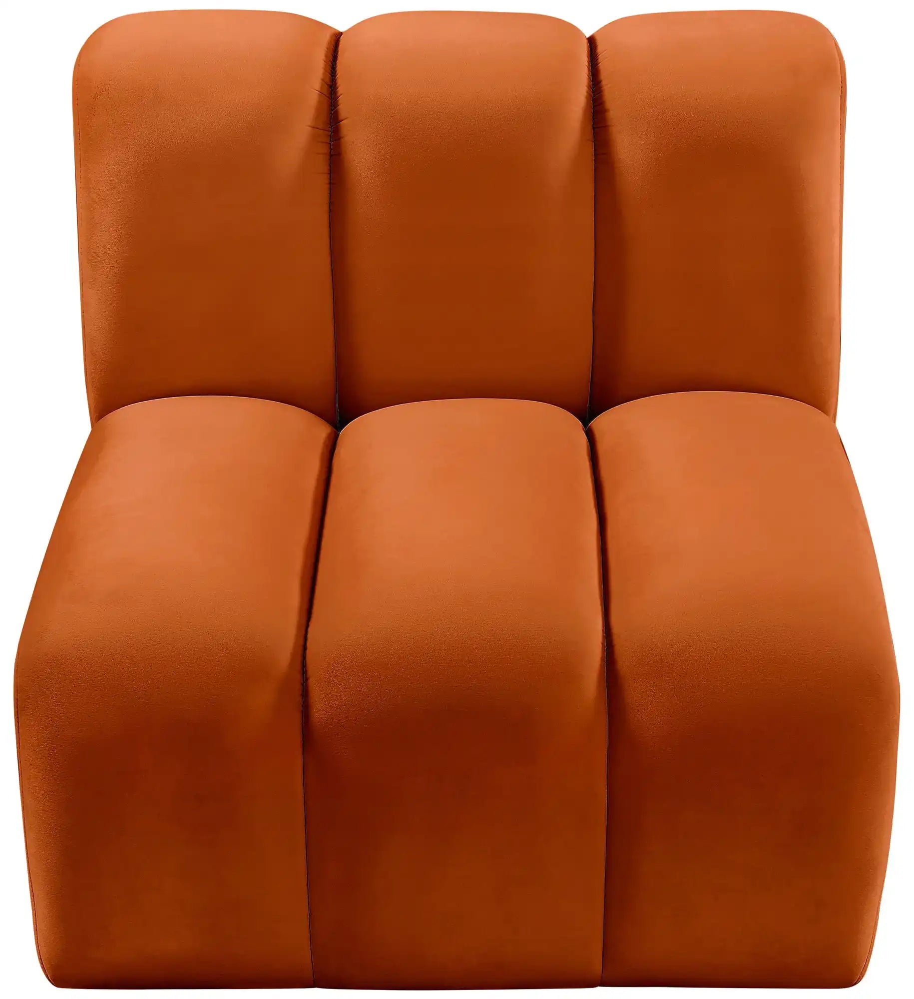 Arc - Velvet Straight Chair