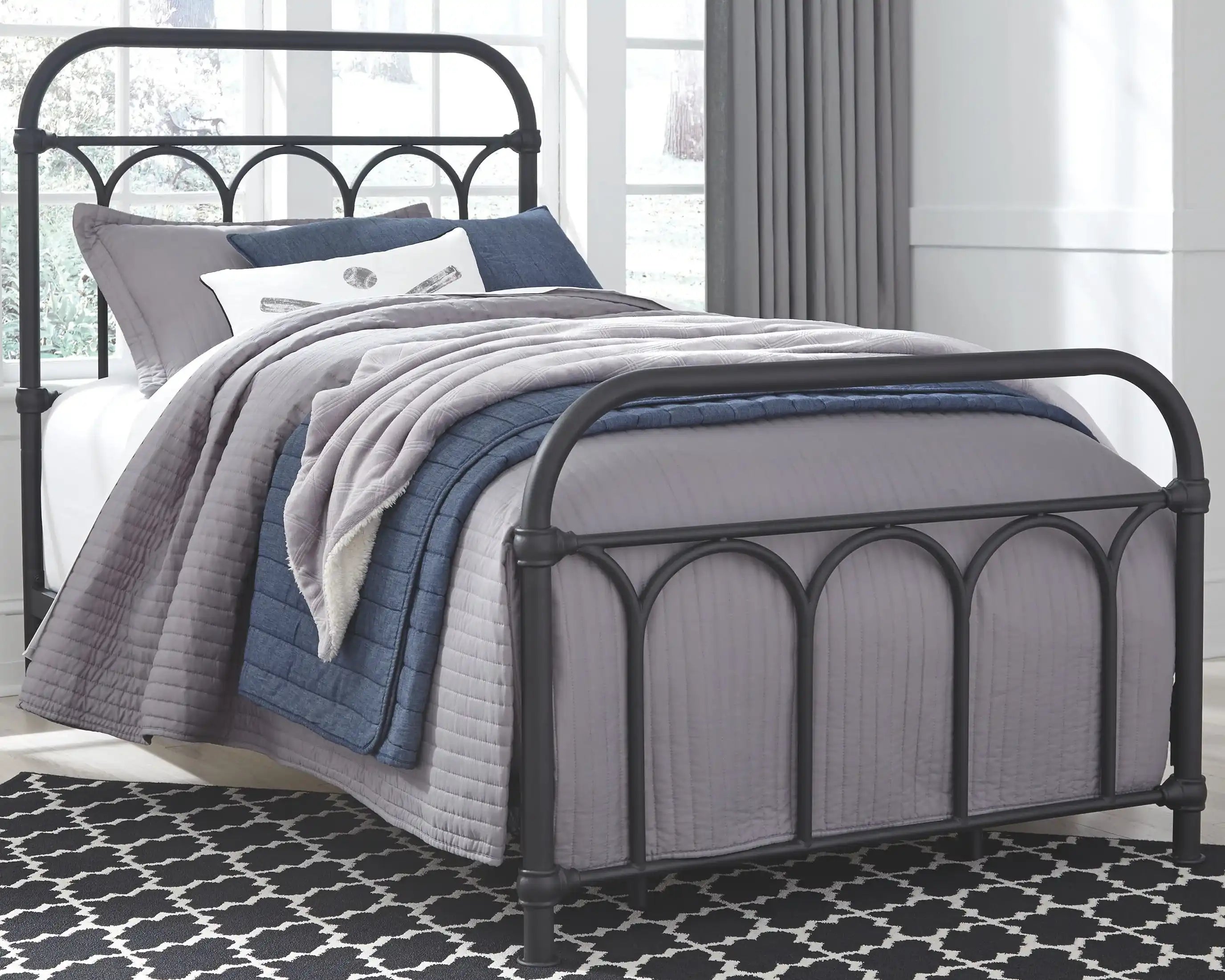 Nashburg - Arch Bed - Best Buy Furniture