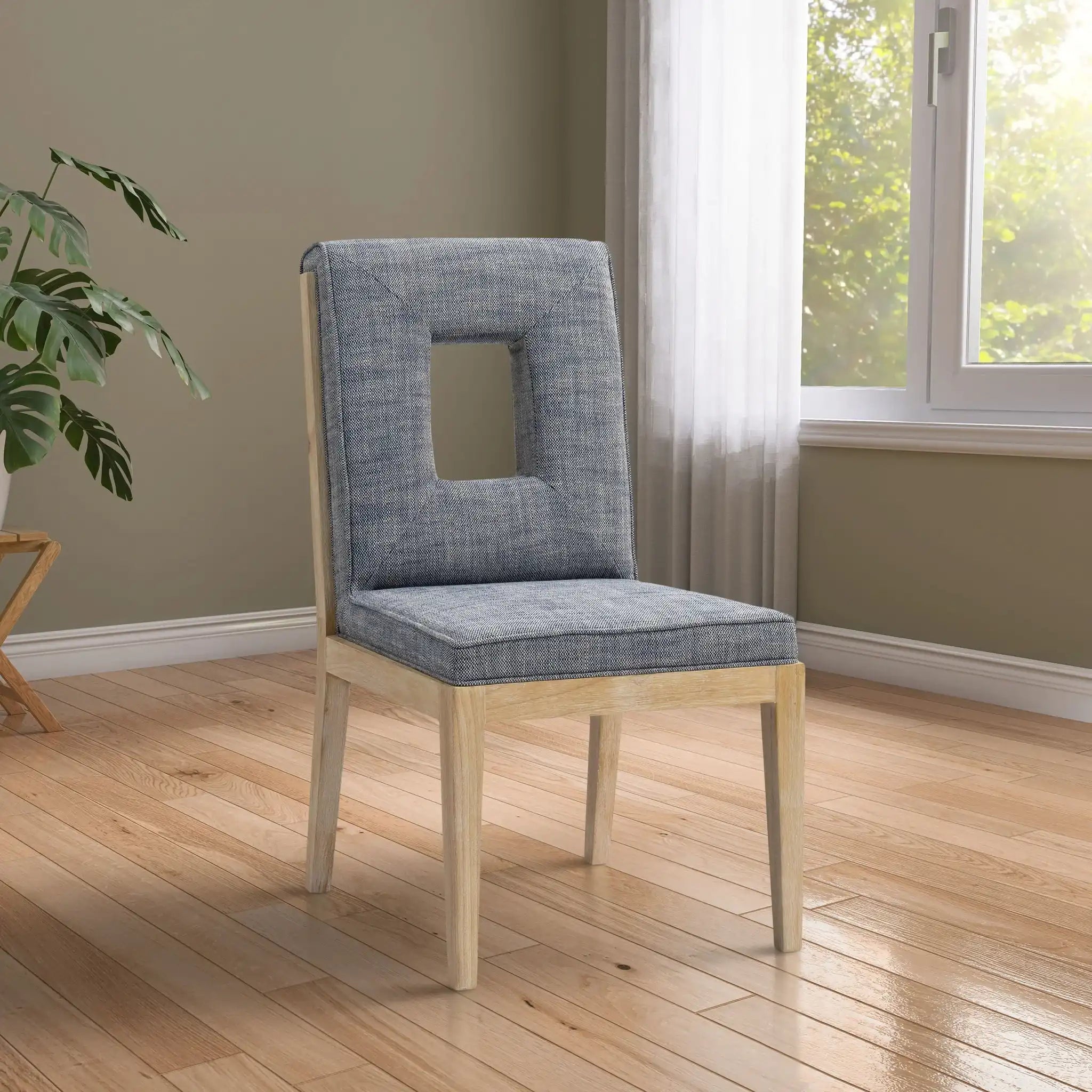 Gwendolyn - Dining Side Chair With Natural Frame (Set of 2)