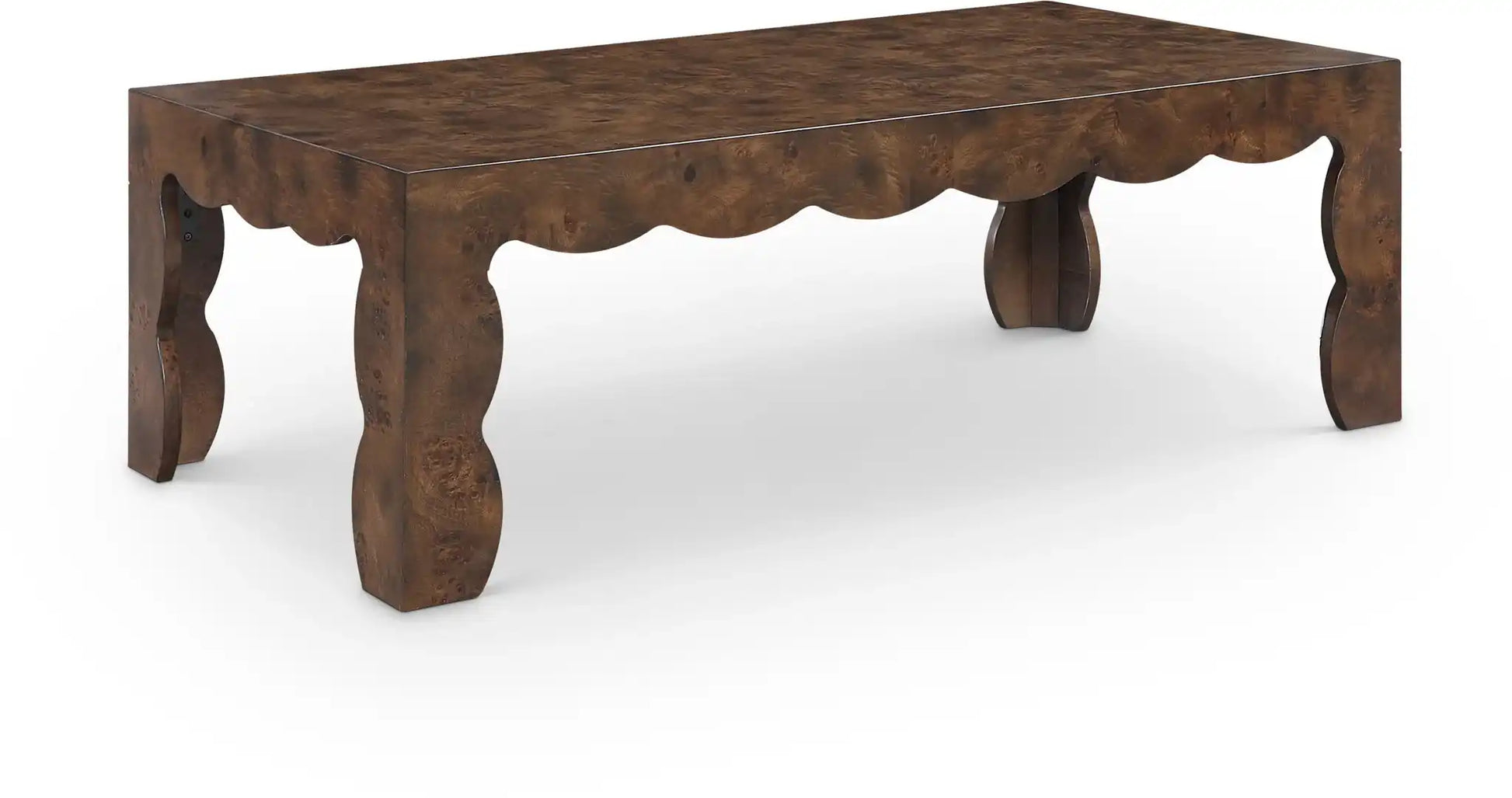 Vassa - Burl Veneer Coffee Table - Best Buy Furniture