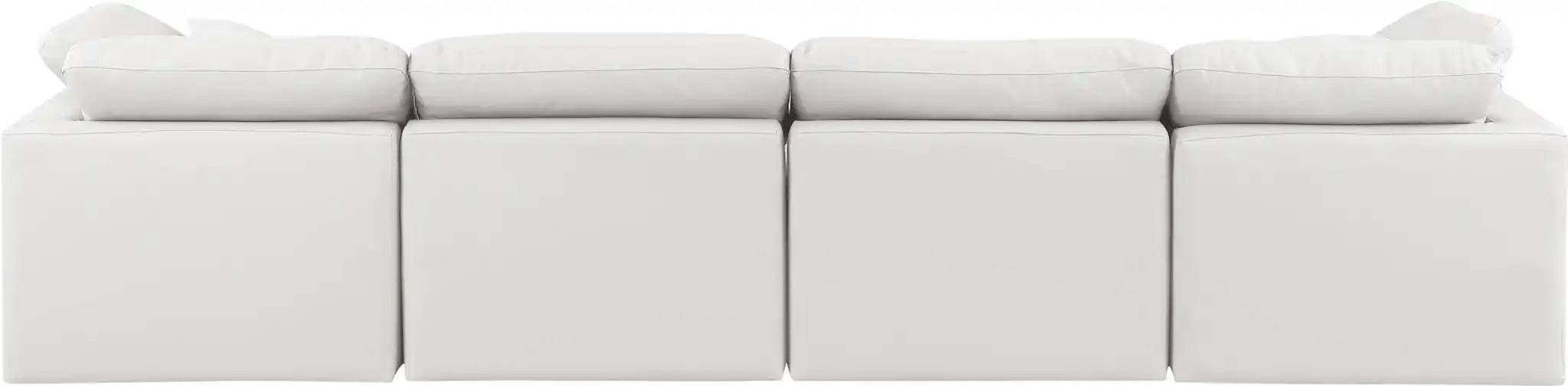 Indulge - Faux Leather 4 Seat Modular Sofa