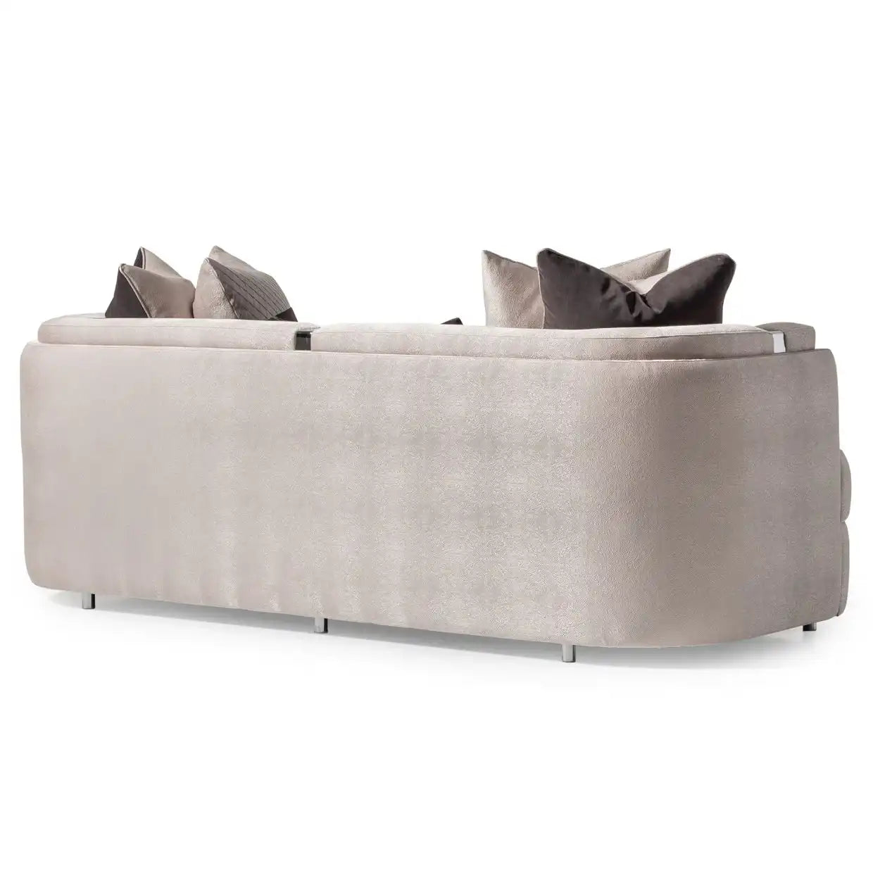 Carmela - Sofa - Zinc/Silver - Best Buy Furniture