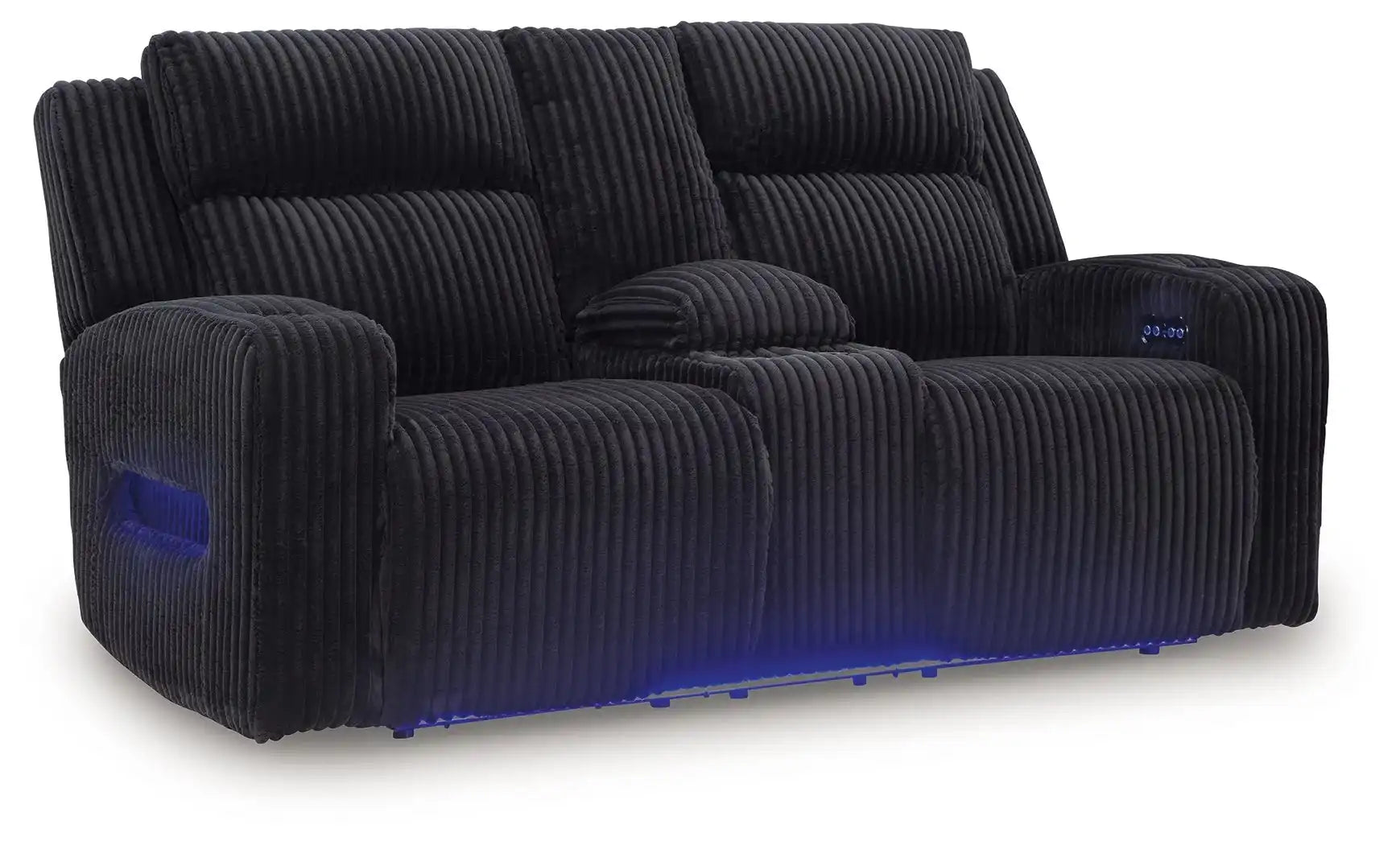 Forest Lake - Power Reclining Loveseat With Console / Adj Headrest - Best Buy Furniture