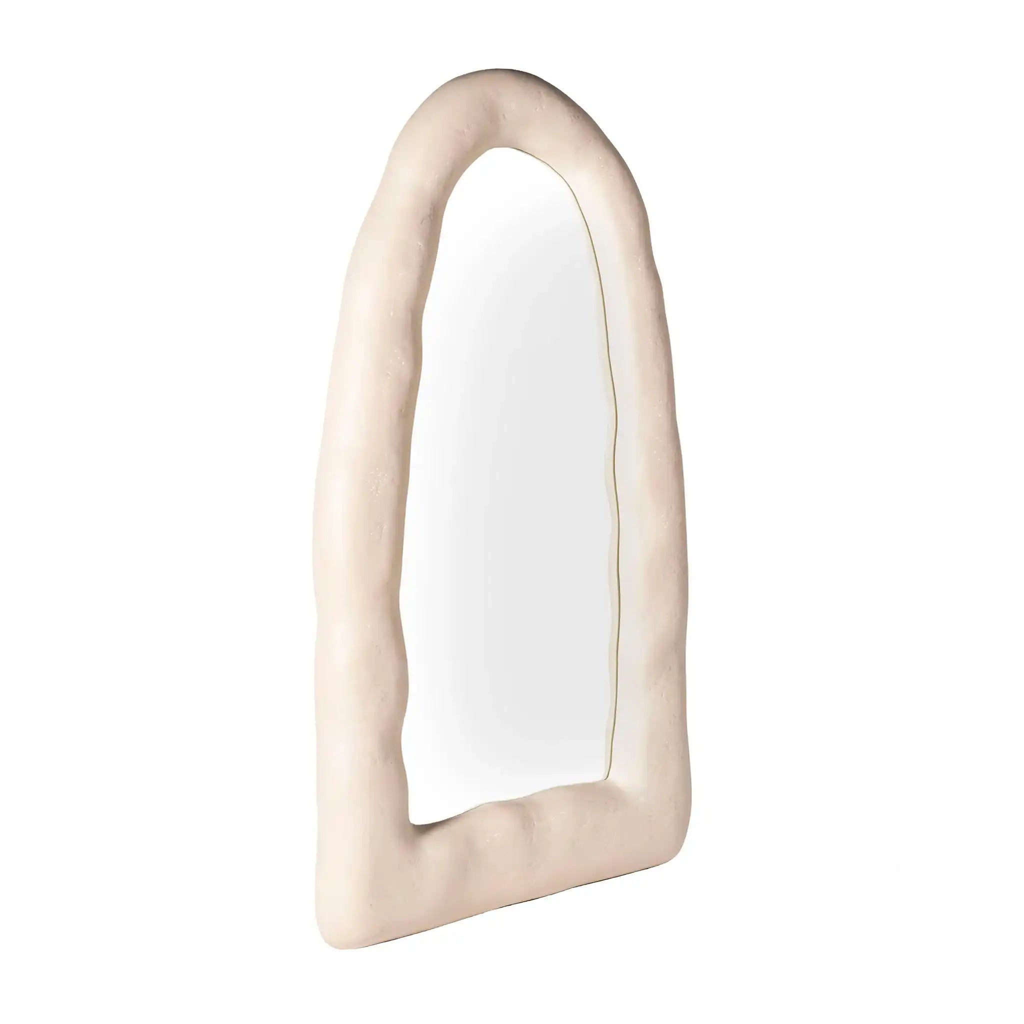 Kaia - Small Floor Mirror - Cream