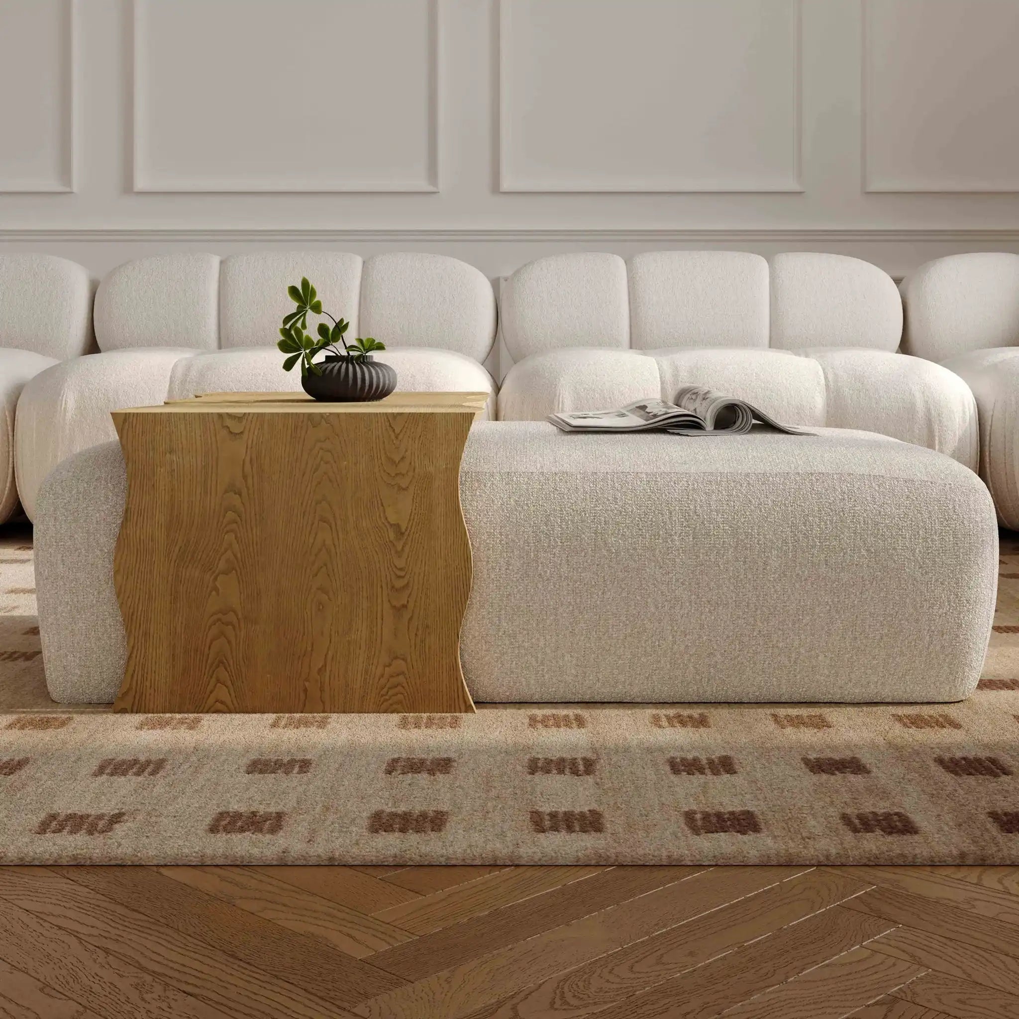 Spencer - Ottoman With Bridge Table