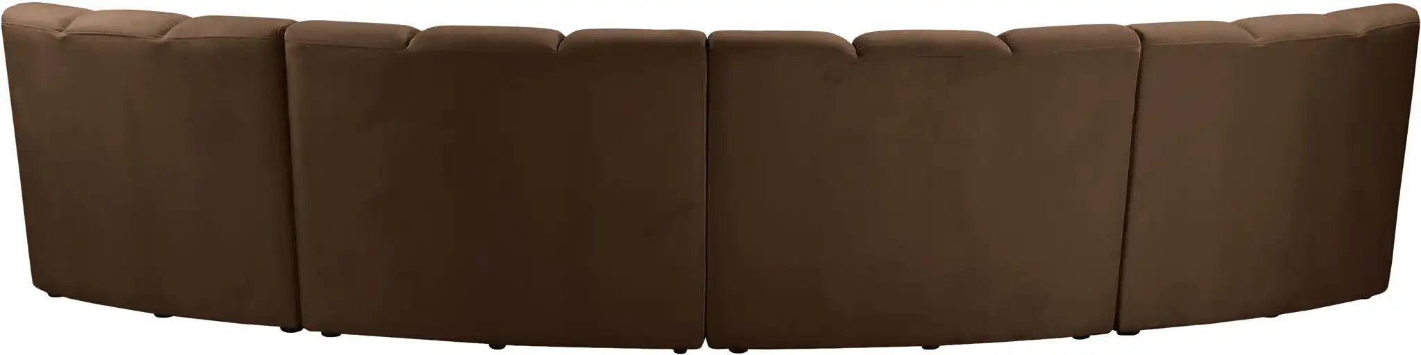 Infinity - 4 Piece Velvet Modular Sectional