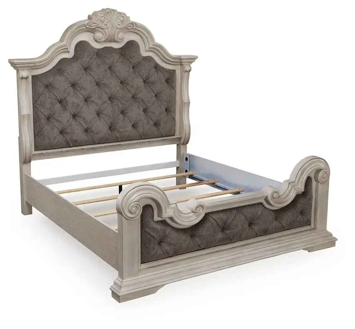 Bruchandi - Upholstered Panel Bed - Best Buy Furniture