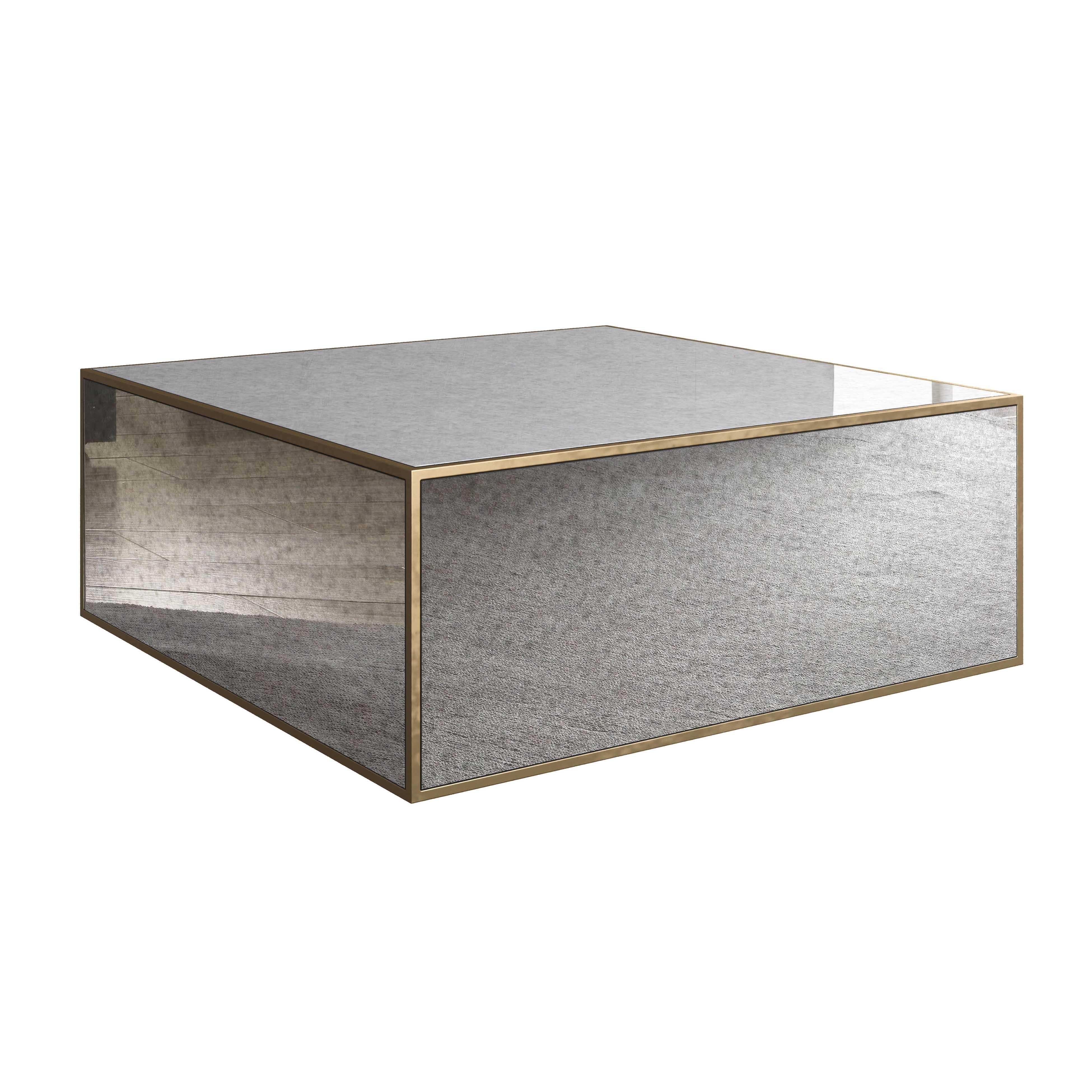 Lana - Mirrored Coffee Table - Best Buy Furniture