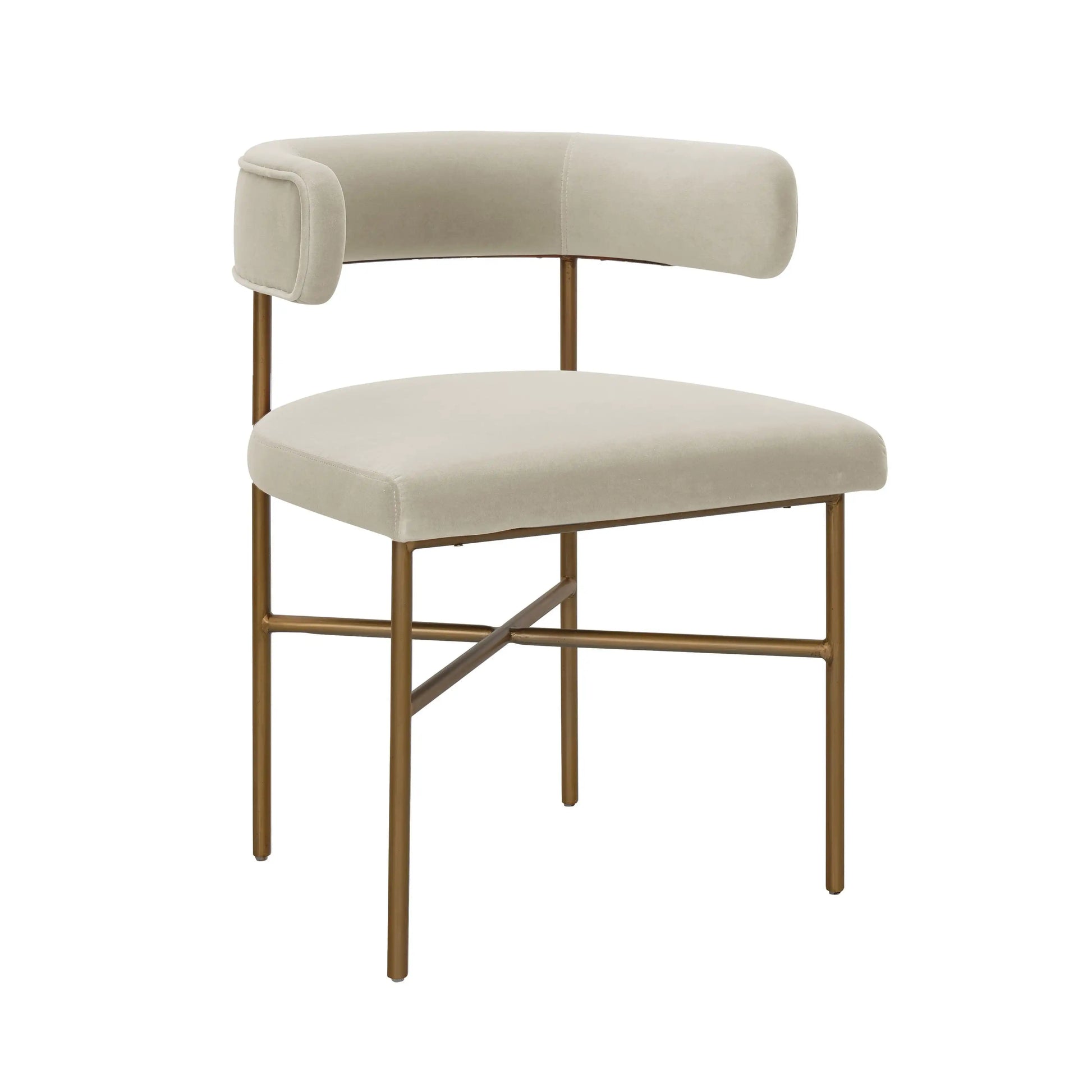 Kim - Performance Velvet Chair - Best Buy Furniture