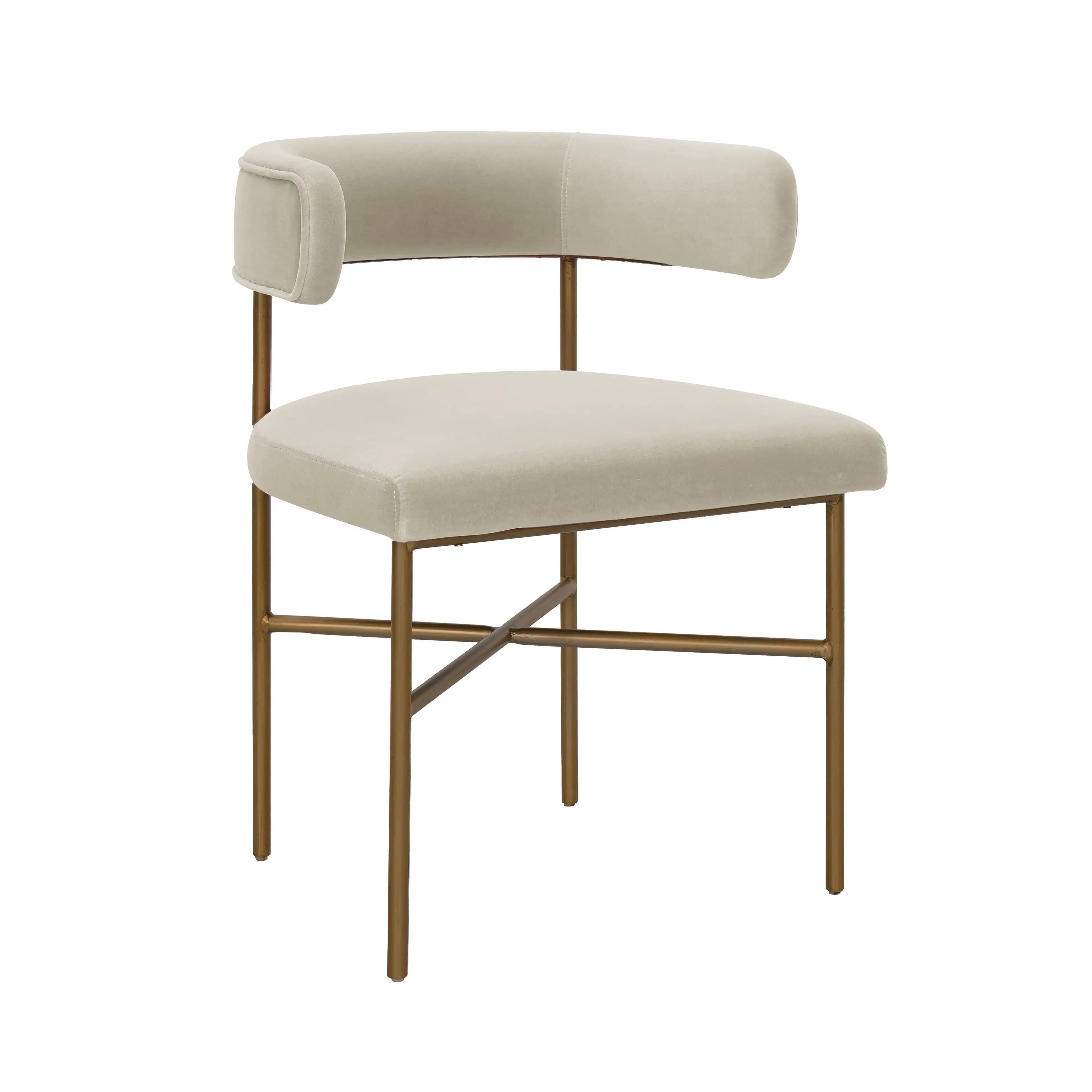 Kim - Performance Velvet Chair - Best Buy Furniture