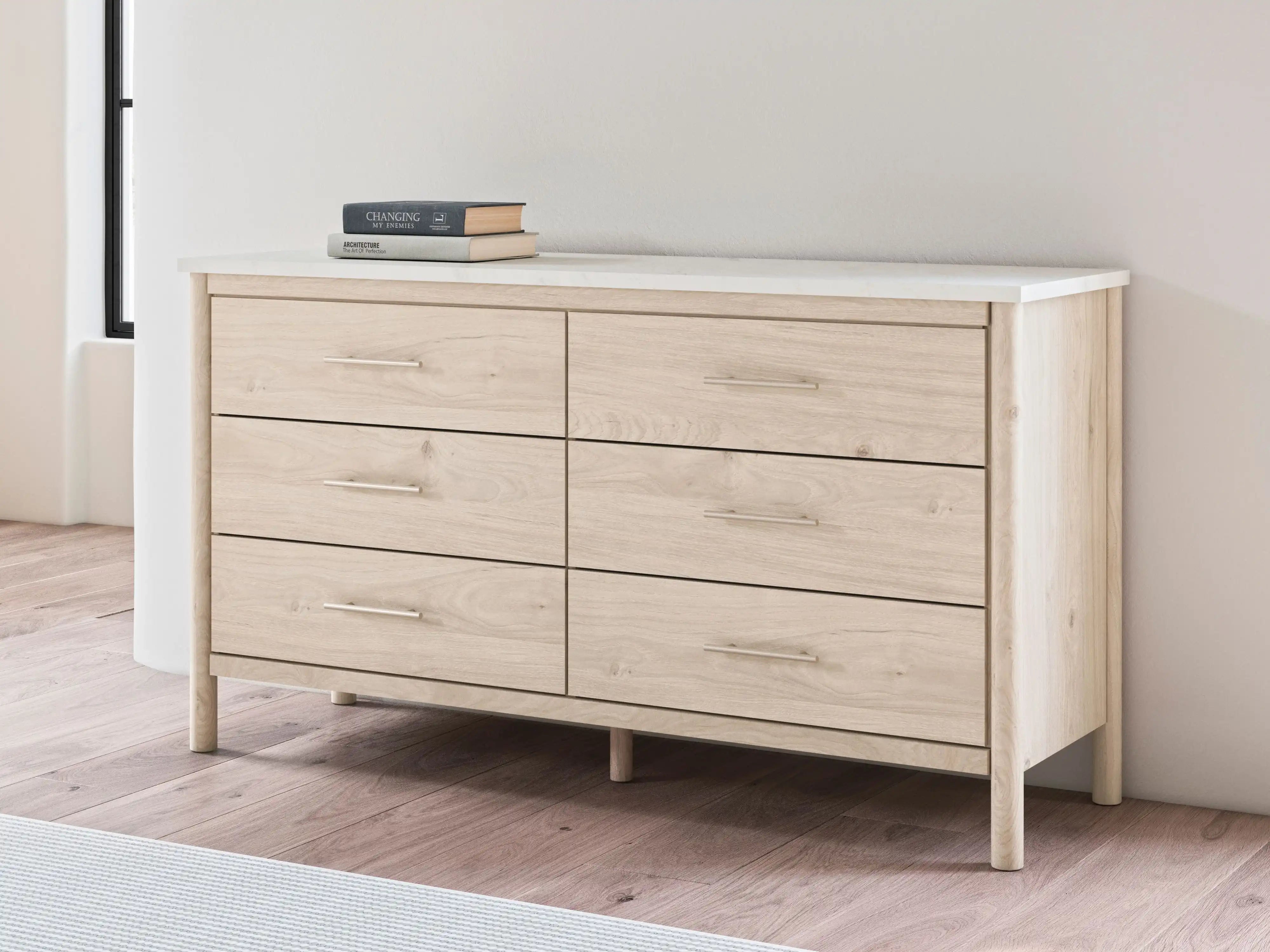 Cadmori - Six Drawer Dresser - Best Buy Furniture