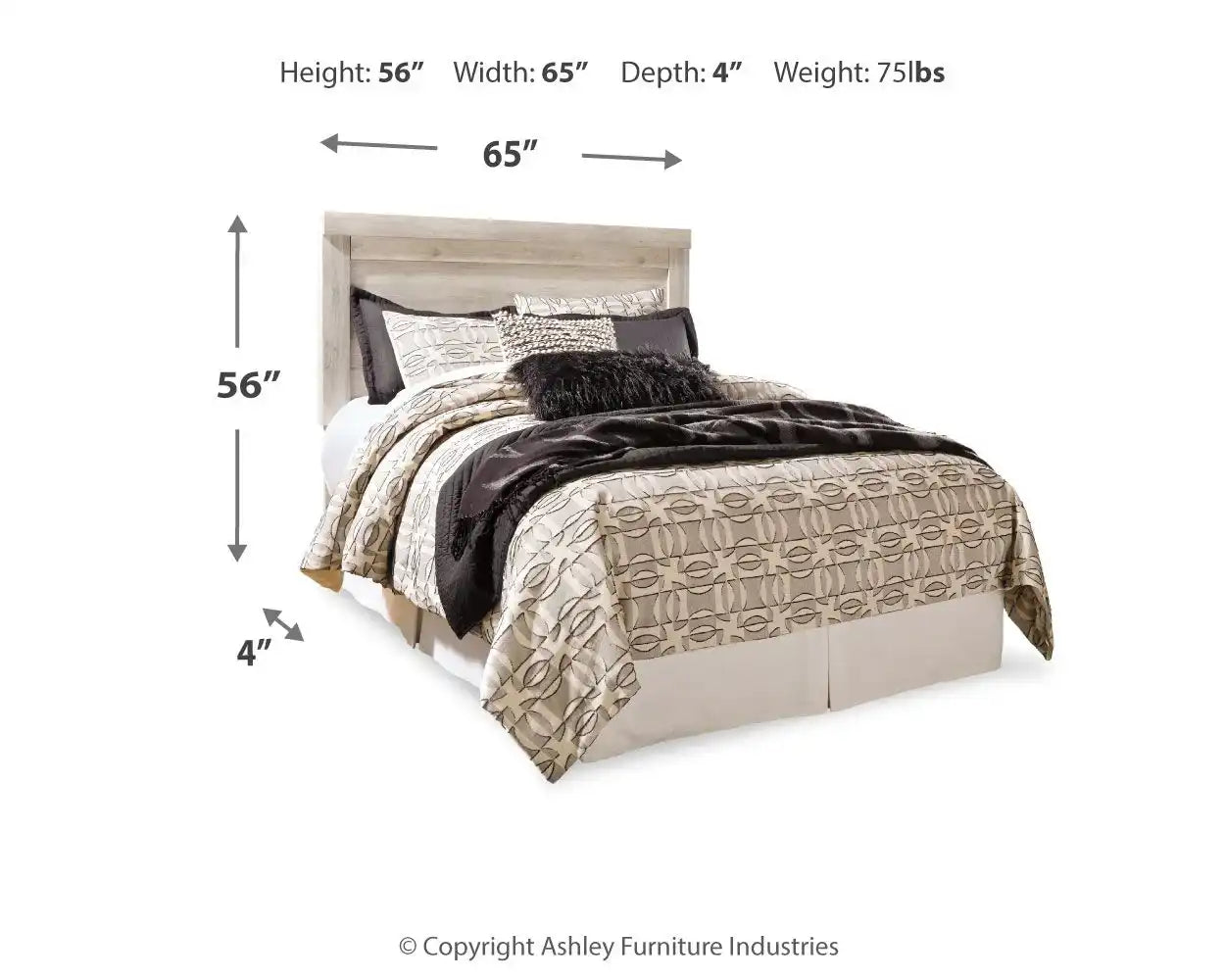 Bellaby - Panel Headboard - Best Buy Furniture
