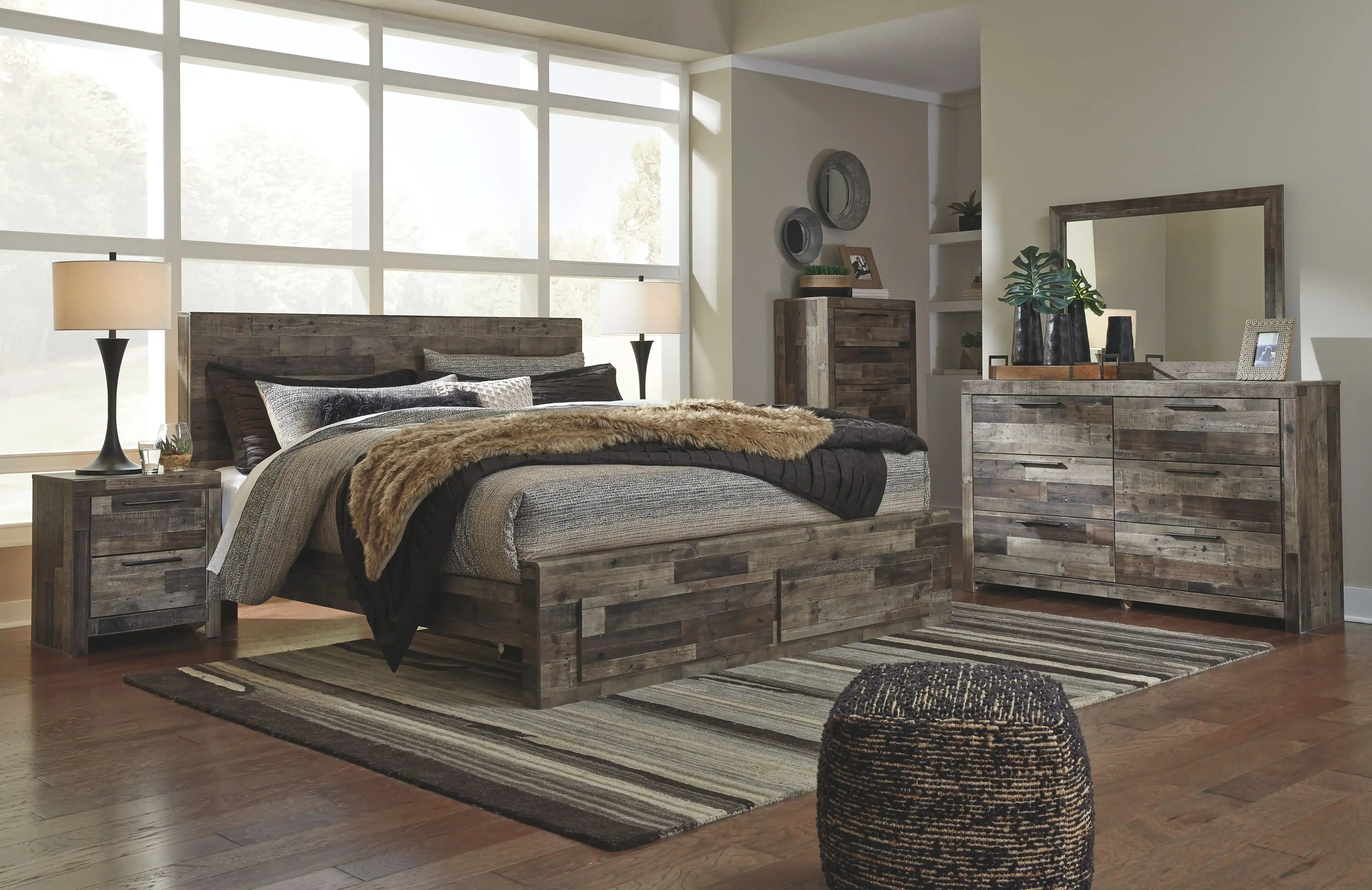Derekson - Panel Bedroom Set - Best Buy Furniture