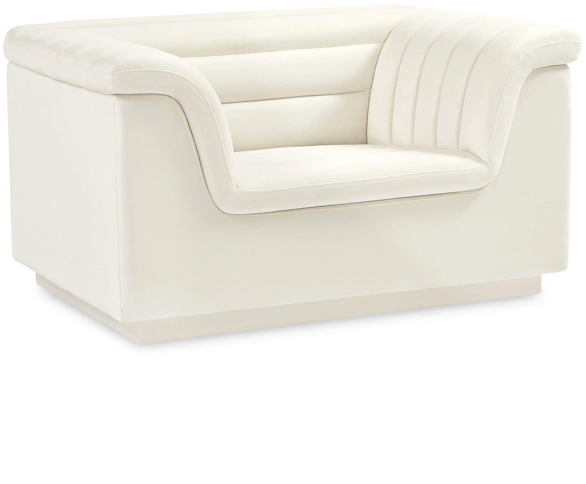 Cascade - Velvet Chair - Best Buy Furniture