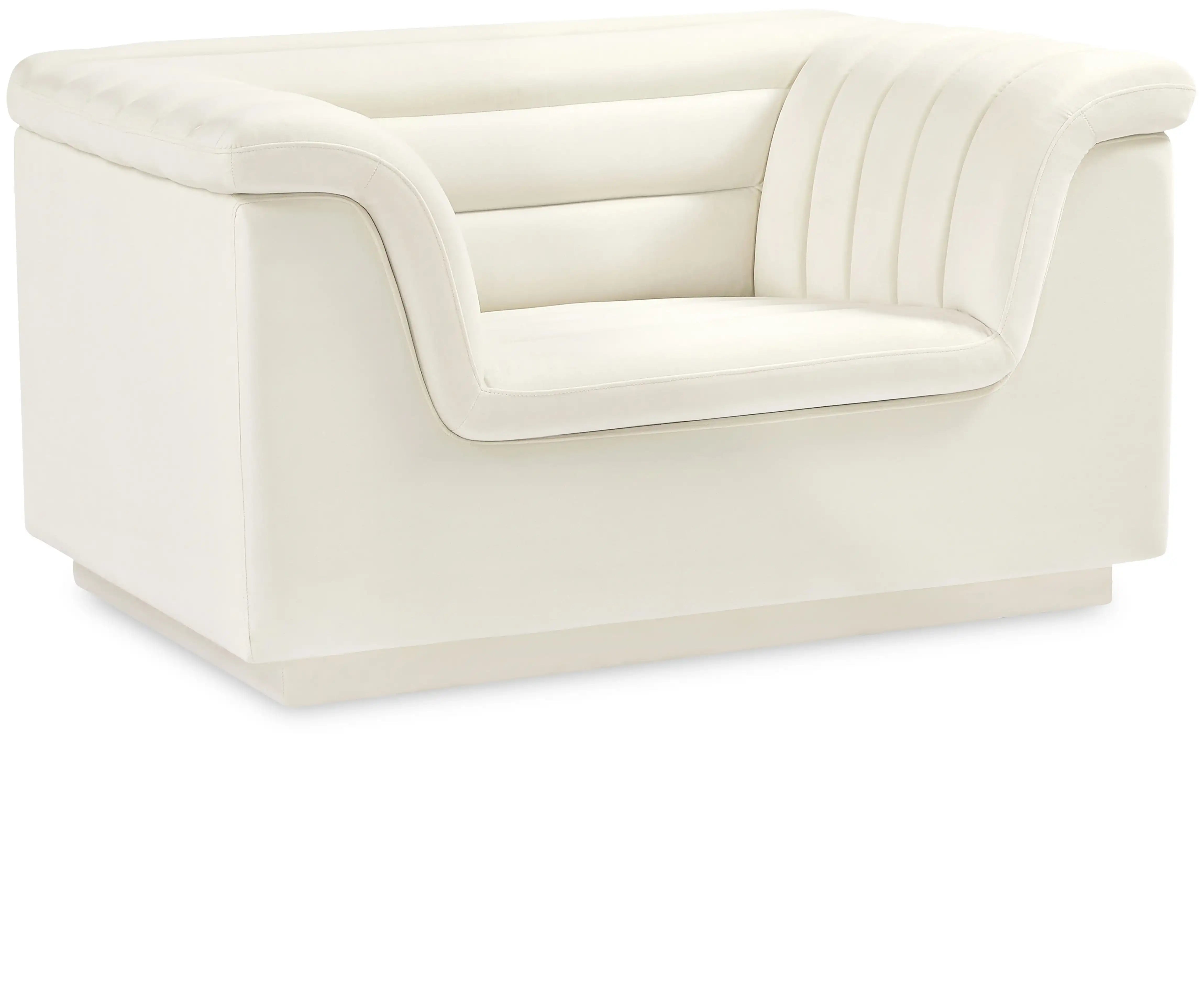 Cascade - Velvet Chair - Best Buy Furniture