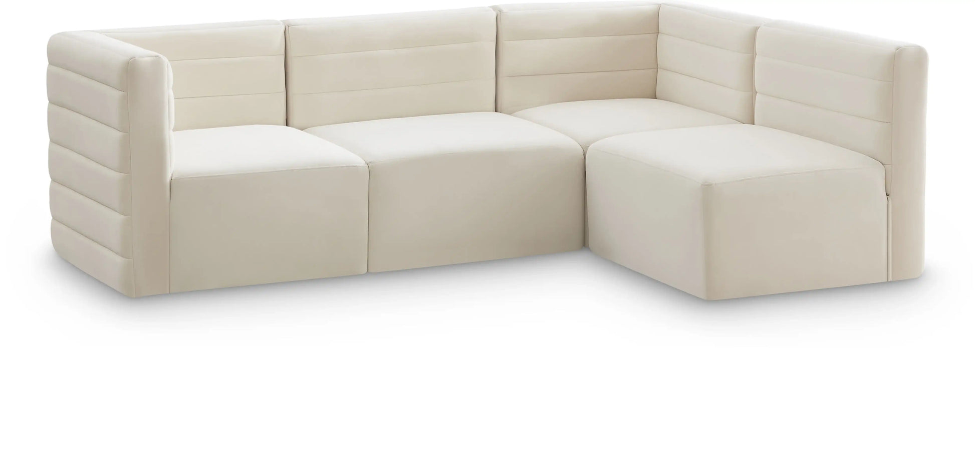 Quincy - 4 Piece Modular Sectional - Best Buy Furniture