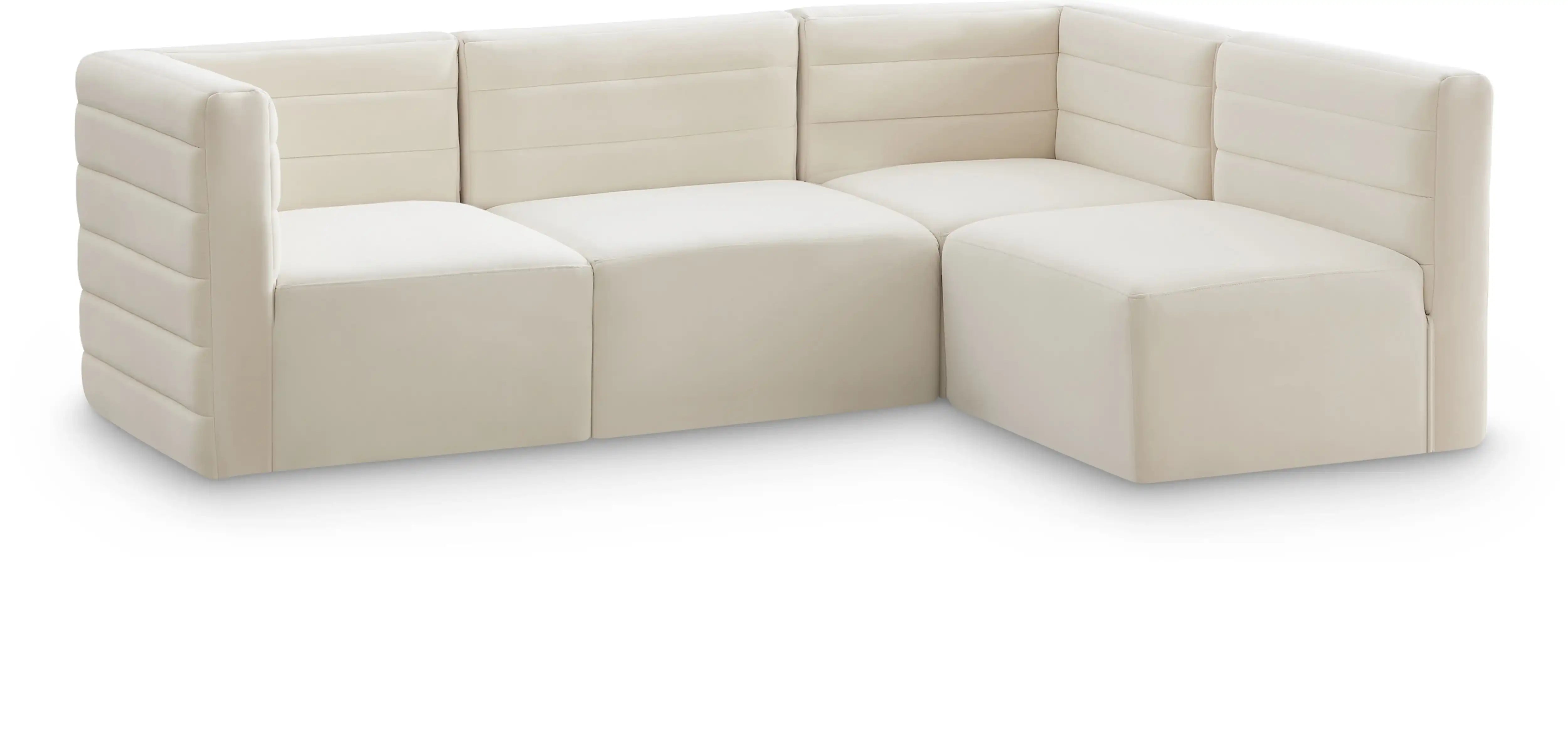 Quincy - 4 Piece Modular Sectional - Best Buy Furniture