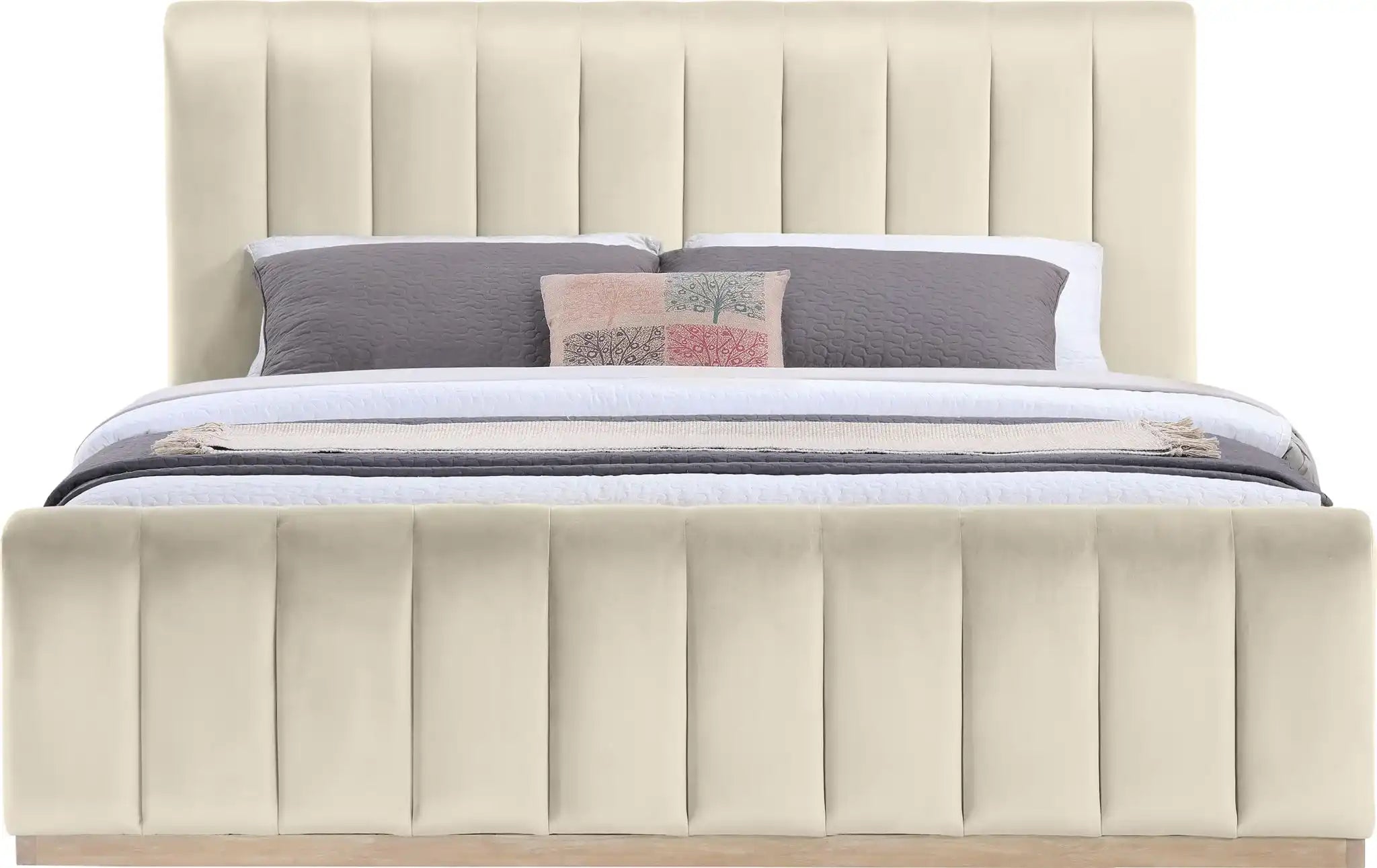 Amara - Velvet Bed