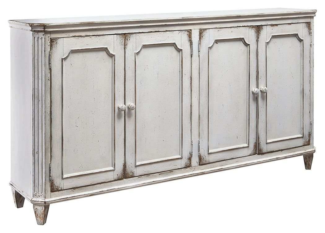 Mirimyn - Accent Cabinet - Antique White - Best Buy Furniture