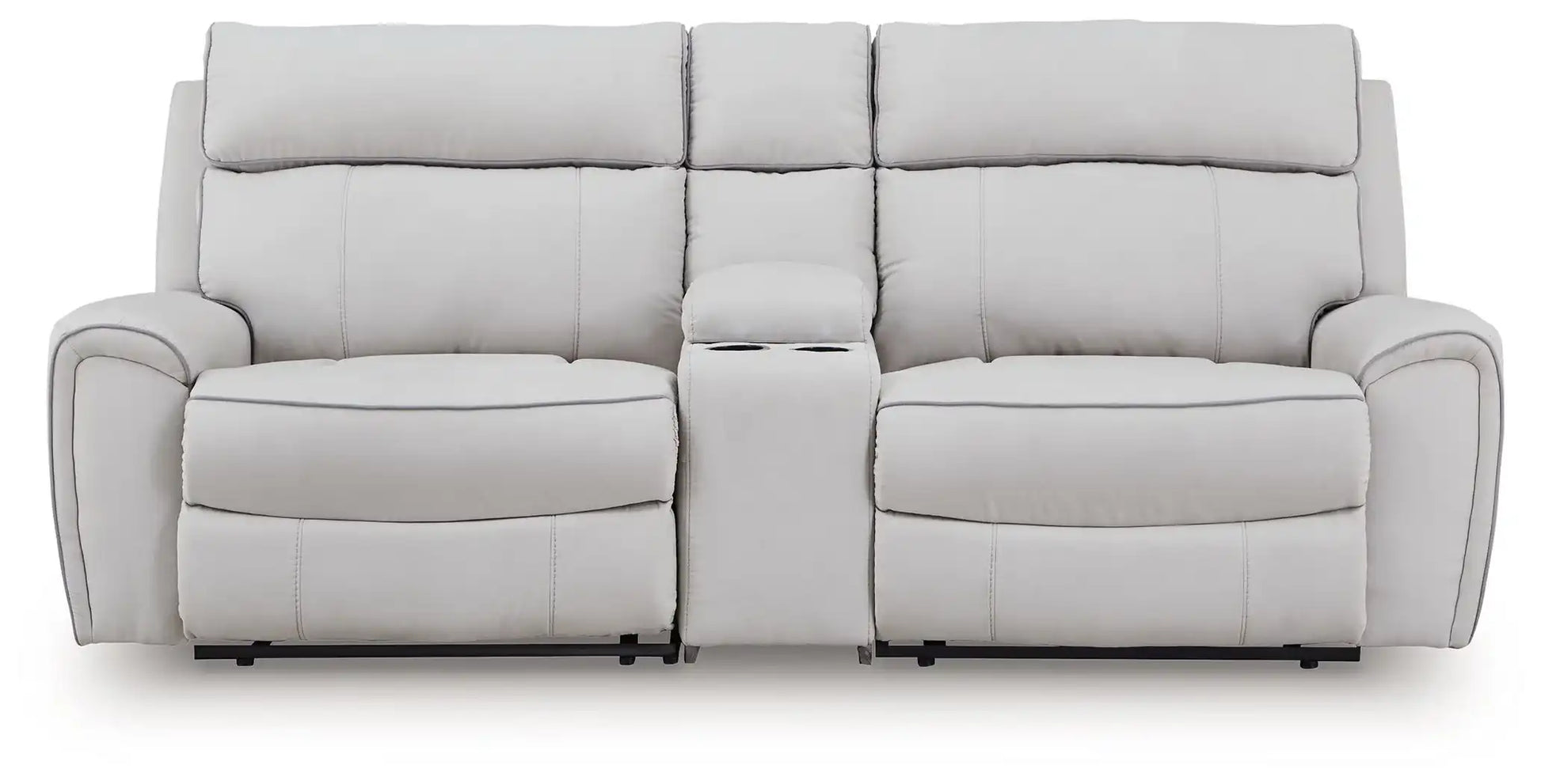 Social Pointe - Reclining Sectional - Best Buy Furniture