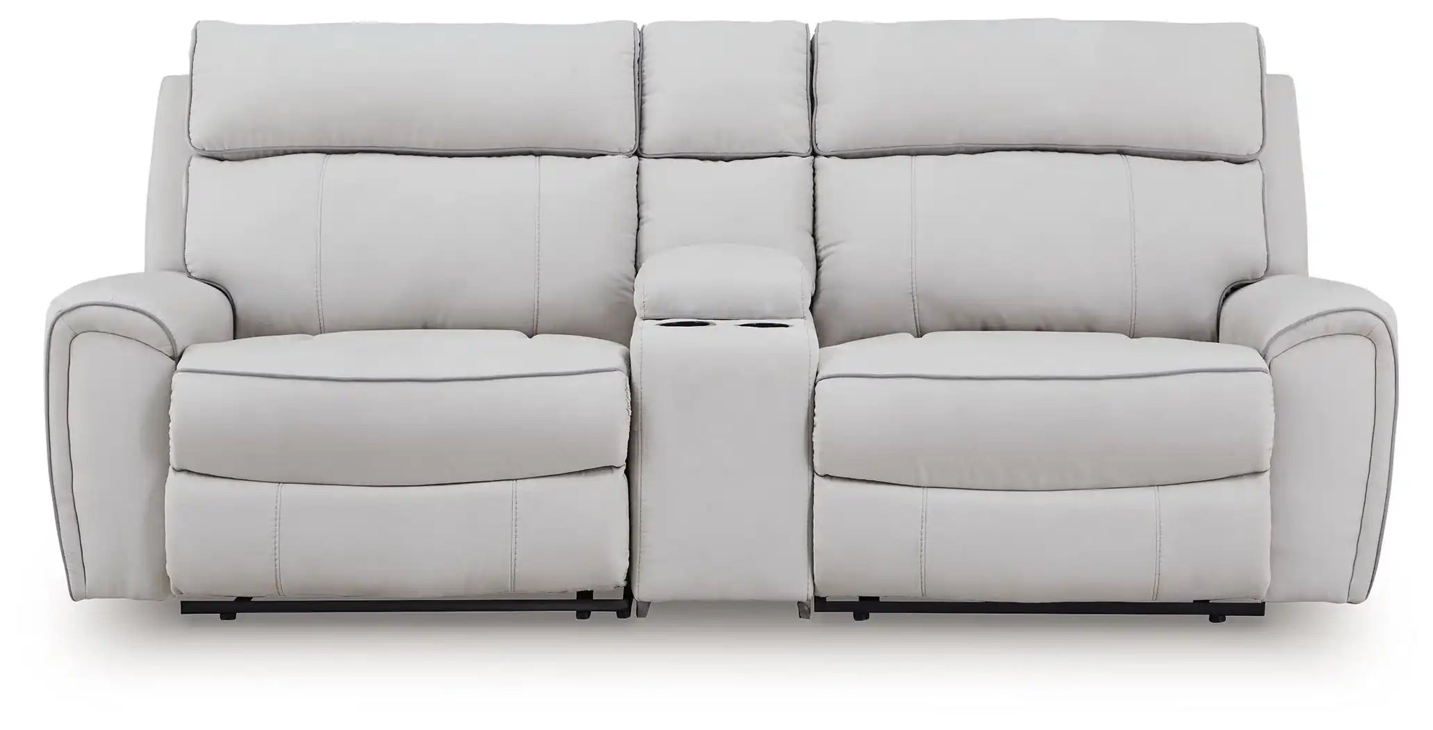 Social Pointe - Reclining Sectional - Best Buy Furniture