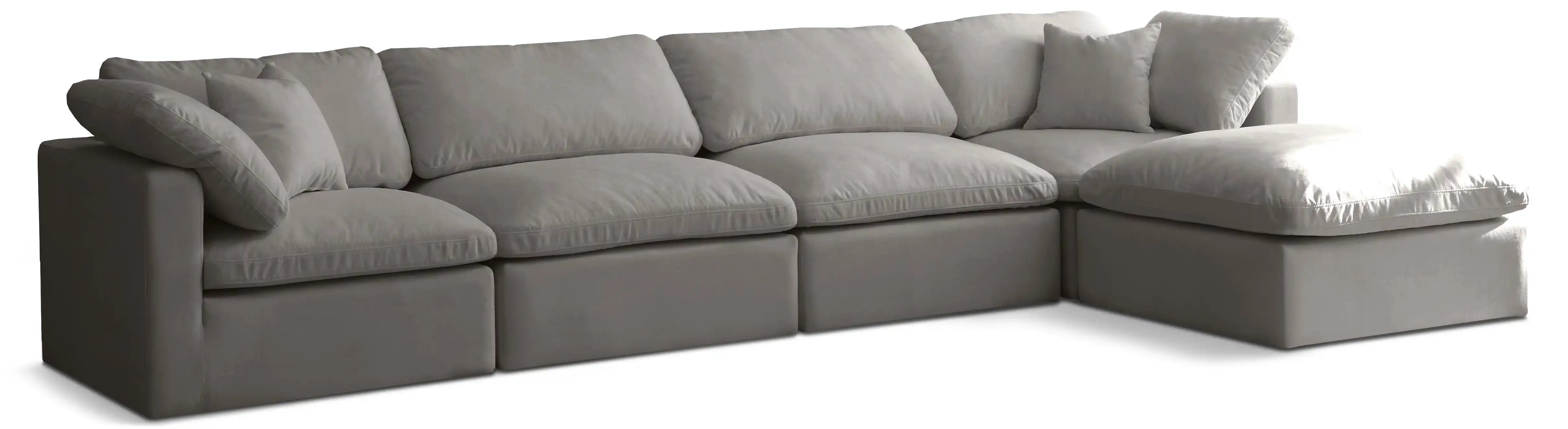 Plush - 5 Piece Modular Sectional - Best Buy Furniture