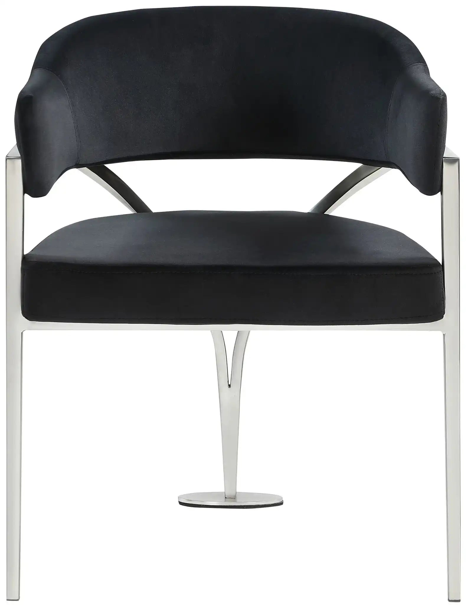 Madelyn - Dining Chair (Set of 2) - Brushed Chrome