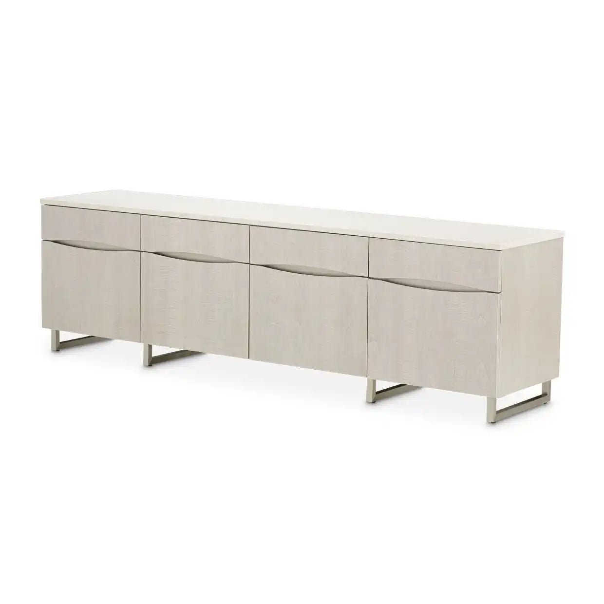 Marin - Media Cabinet - Beige - Best Buy Furniture