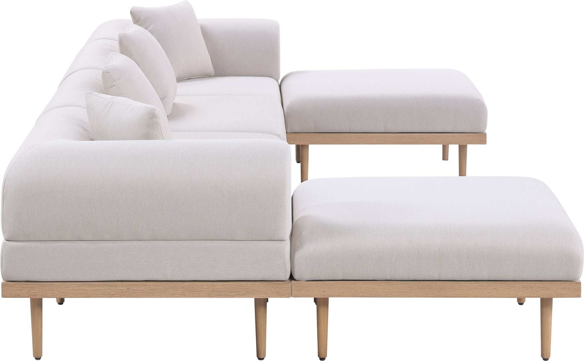 Laguna - 6 Piece 142" Outdoor Patio Modular Sectional