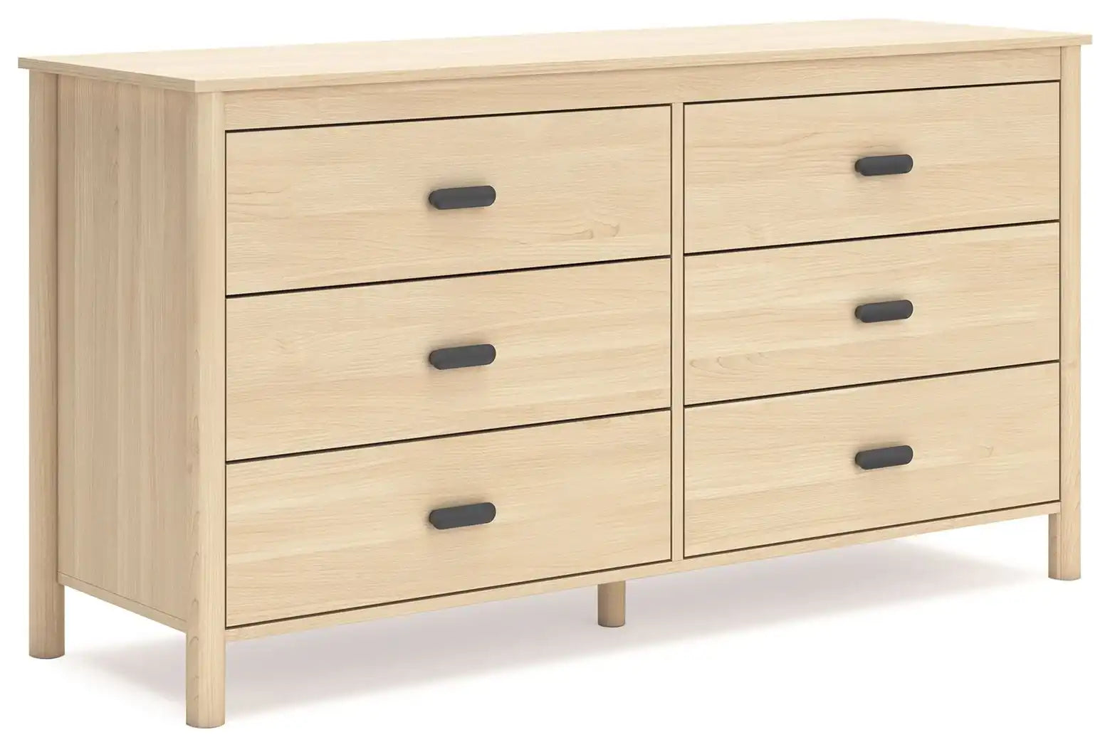 Cabinella - Six Drawer Dresser - Tan - Best Buy Furniture