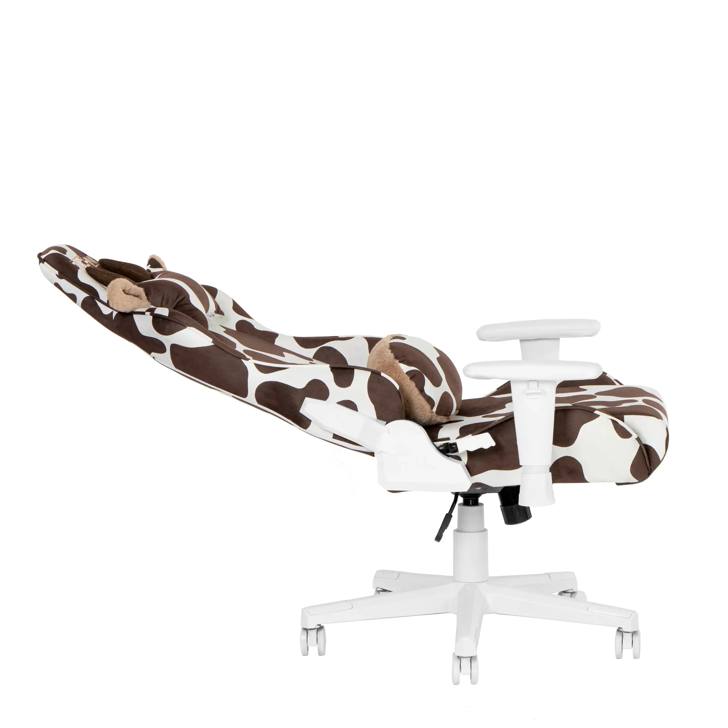 Techni Sport TS85 Brown COW Series Gaming Chair - Best Buy Furniture