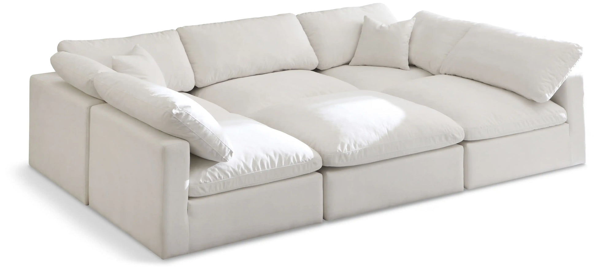 Plush - 6 Piece Modular Sectional - Best Buy Furniture