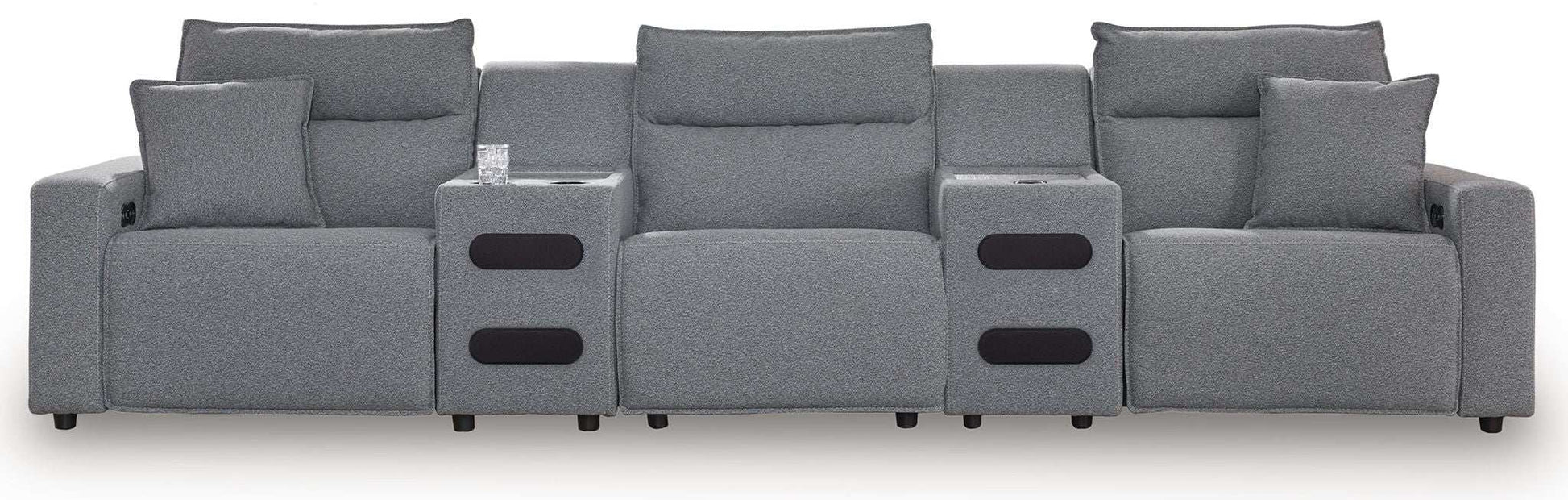 ModMax II - Salt And Pepper - Reclining Sectional - Best Buy Furniture