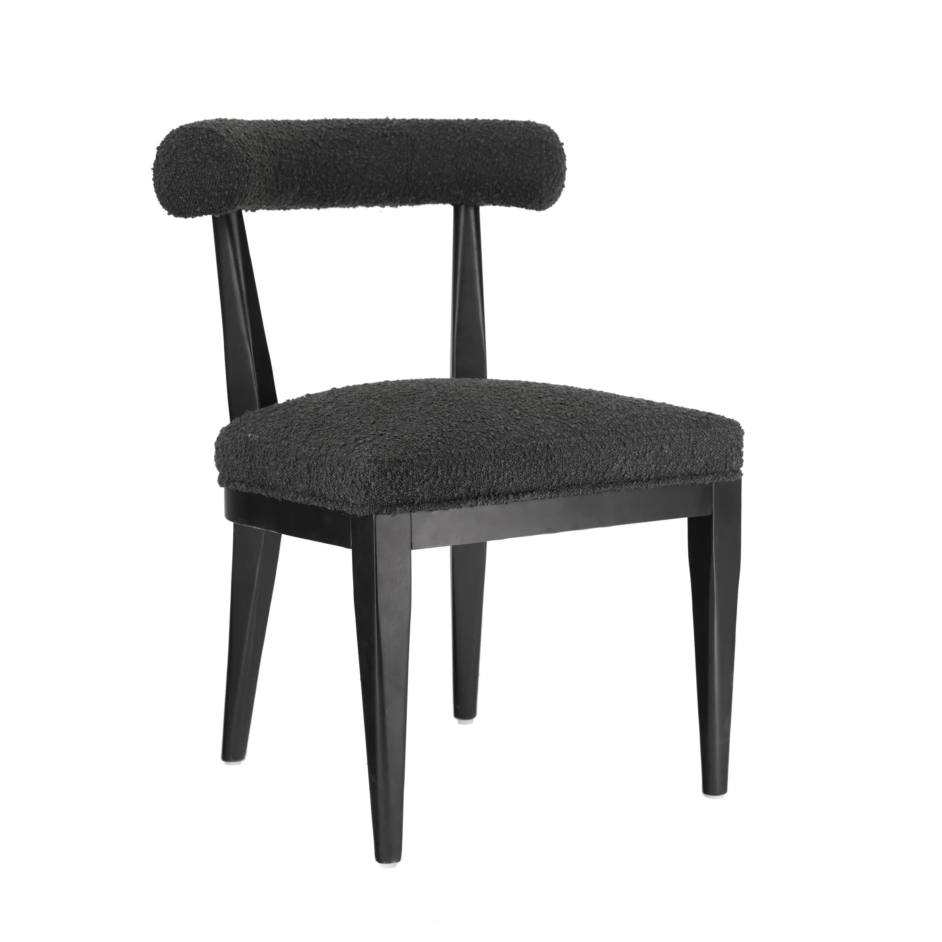 Palla - Boucle Dining Chair - Best Buy Furniture