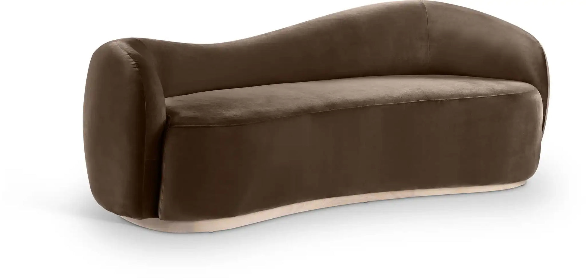 Gustavo - Velvet Upholstered Sofa - Best Buy Furniture